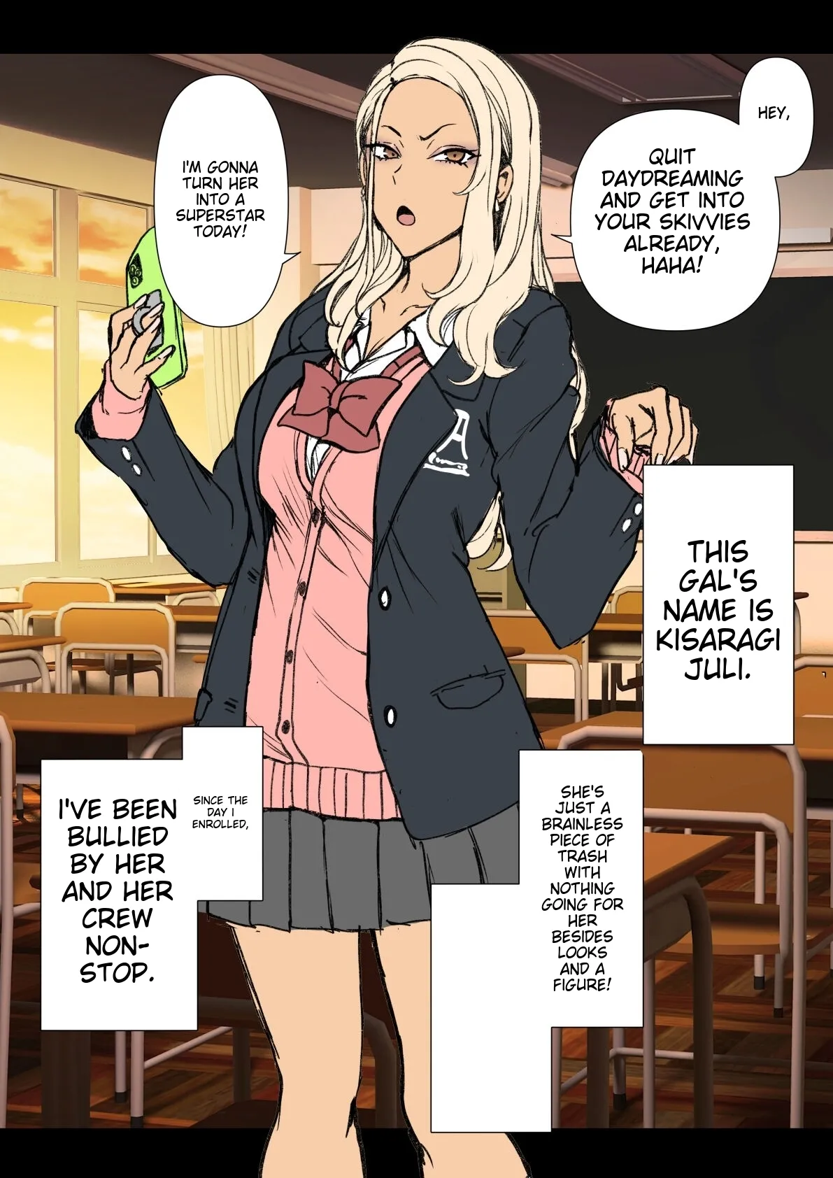 [Aiue_Oka]_Mukatsuku_Gal_ni_Saimin_o_Kakeru_Hanashi [MTL] 画像番号 2