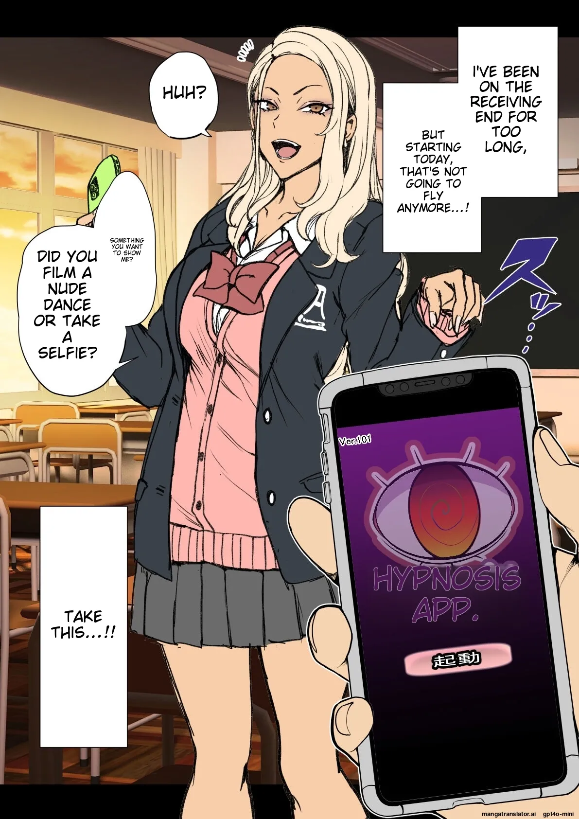 [Aiue_Oka]_Mukatsuku_Gal_ni_Saimin_o_Kakeru_Hanashi [MTL] 画像番号 3