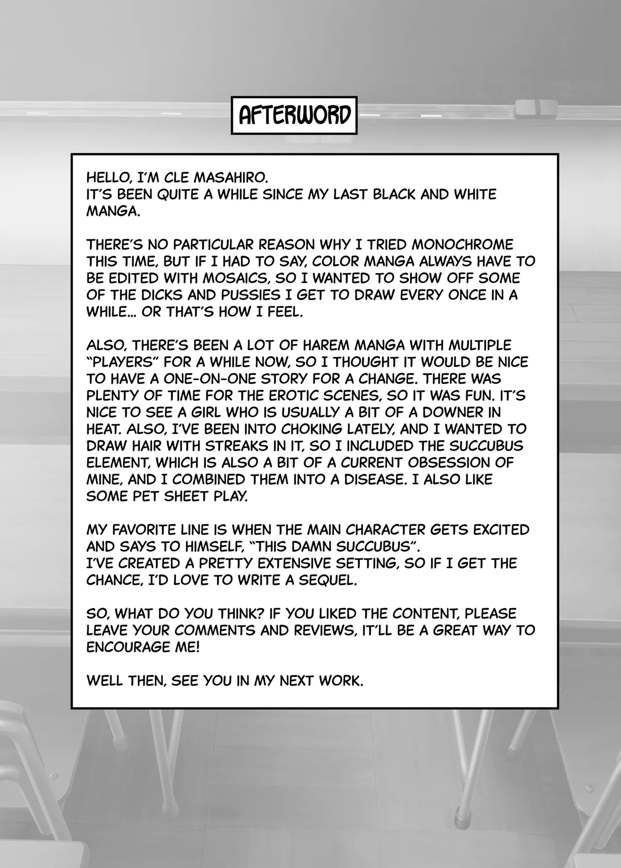 [Clesta (Cle Masahiro)] 2-nen E-gumi Zenin Succubus Shusseki Bangou 5-ban Onihara Mei no Baai [English] [SDTLs] [Digital] [Decensored] 画像番号 53