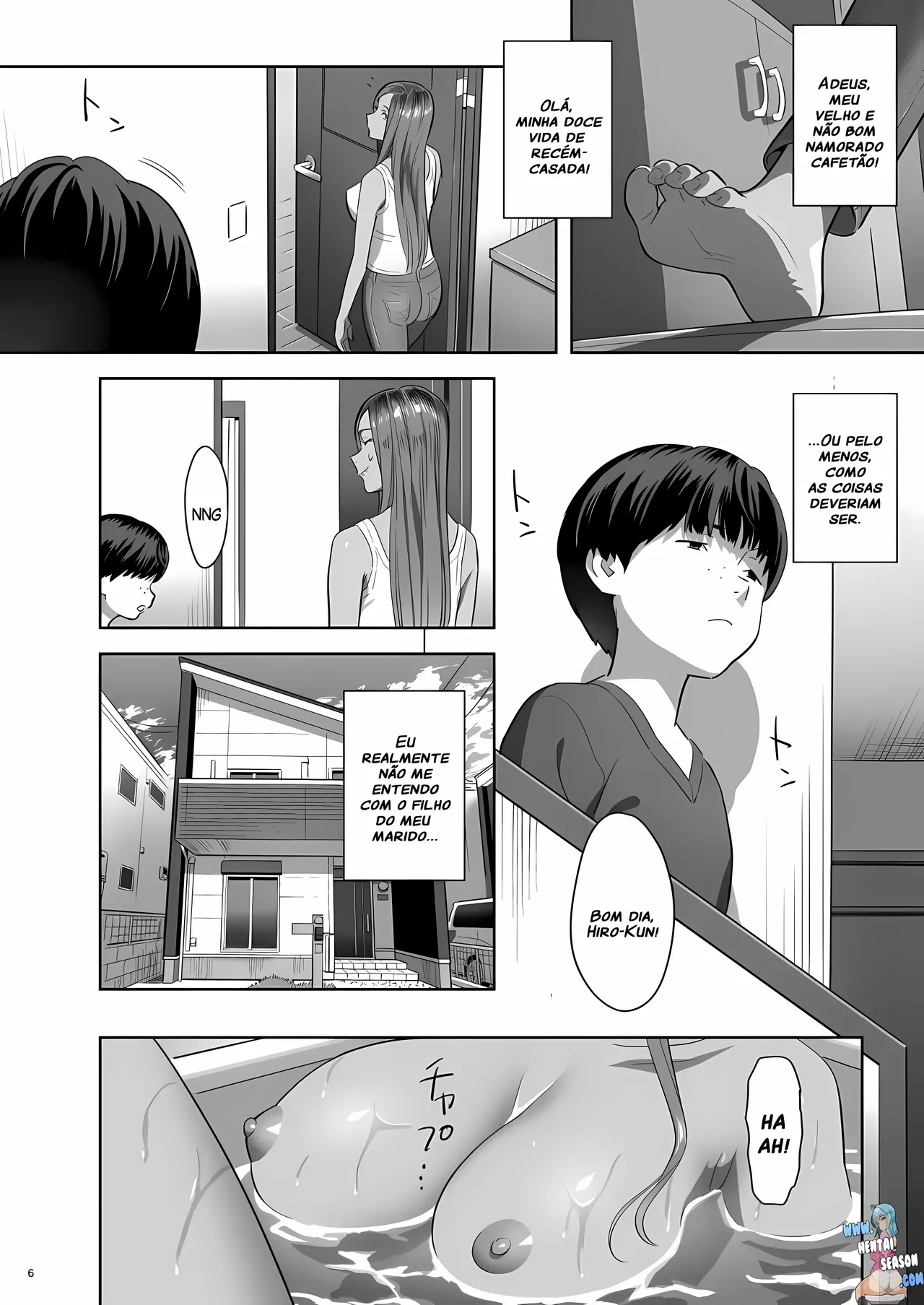 [Yukiyoshi Mamizu] Moto Gal Mama Ga Kyuu Ni Dekita Ken [Portuguese-BR] [Upscale] 图片编号 3