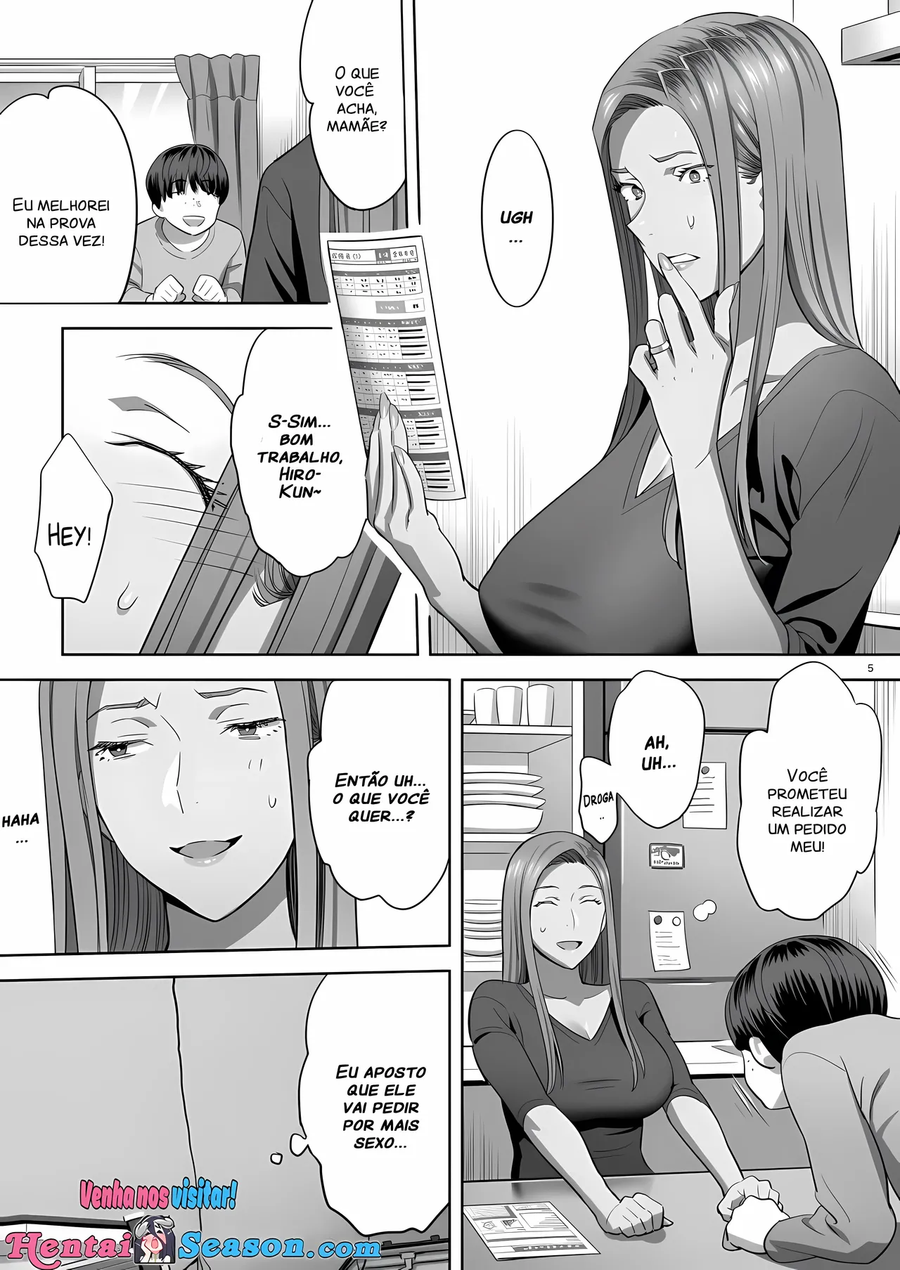 [Yukiyoshi Mamizu] Moto Gal Mama Ga Kyuu Ni Dekita Ken [Portuguese-BR] [Upscale] 图片编号 23