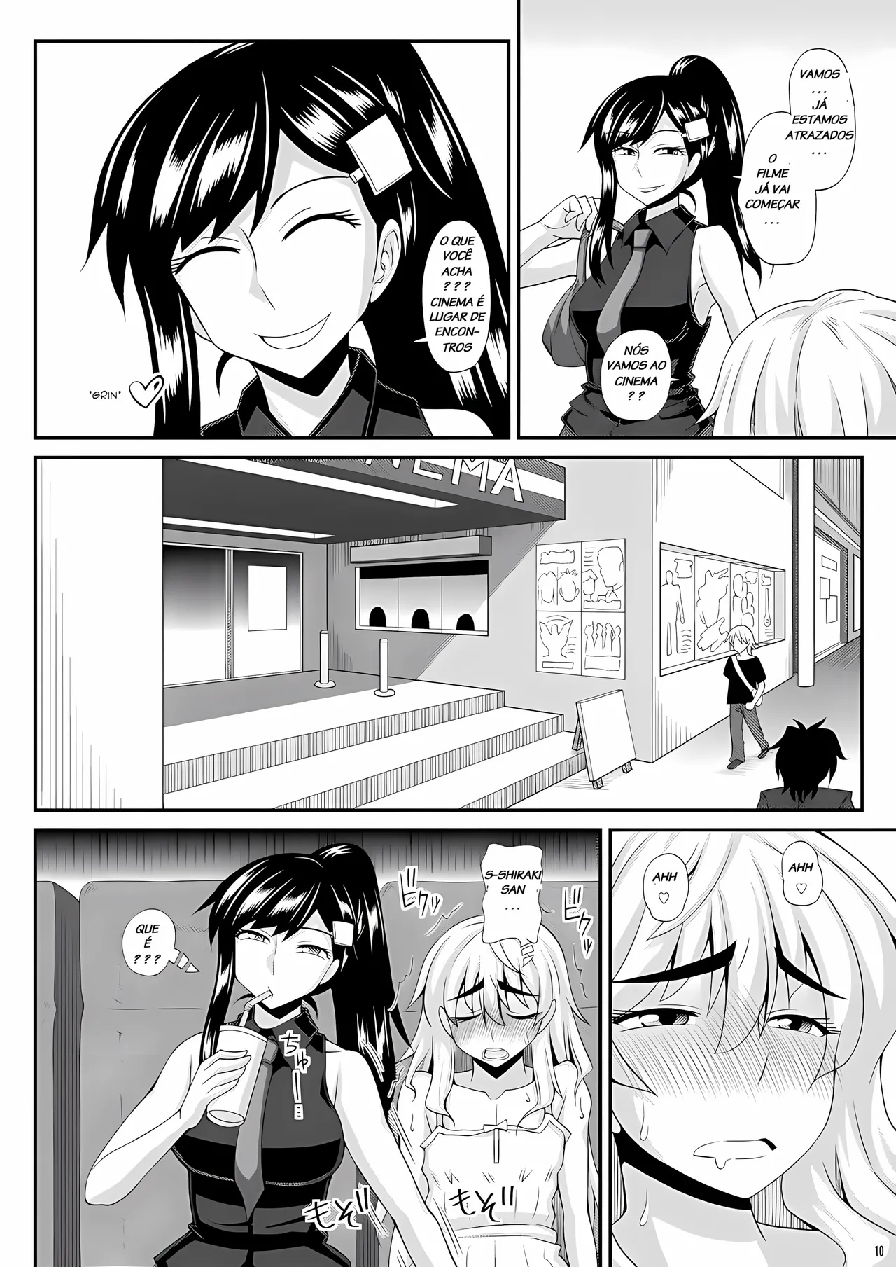 [Kurenai Yuuji] Futanari Musume ni Okasarechau! [Portuguese-BR] [Upscale] 图片编号 36