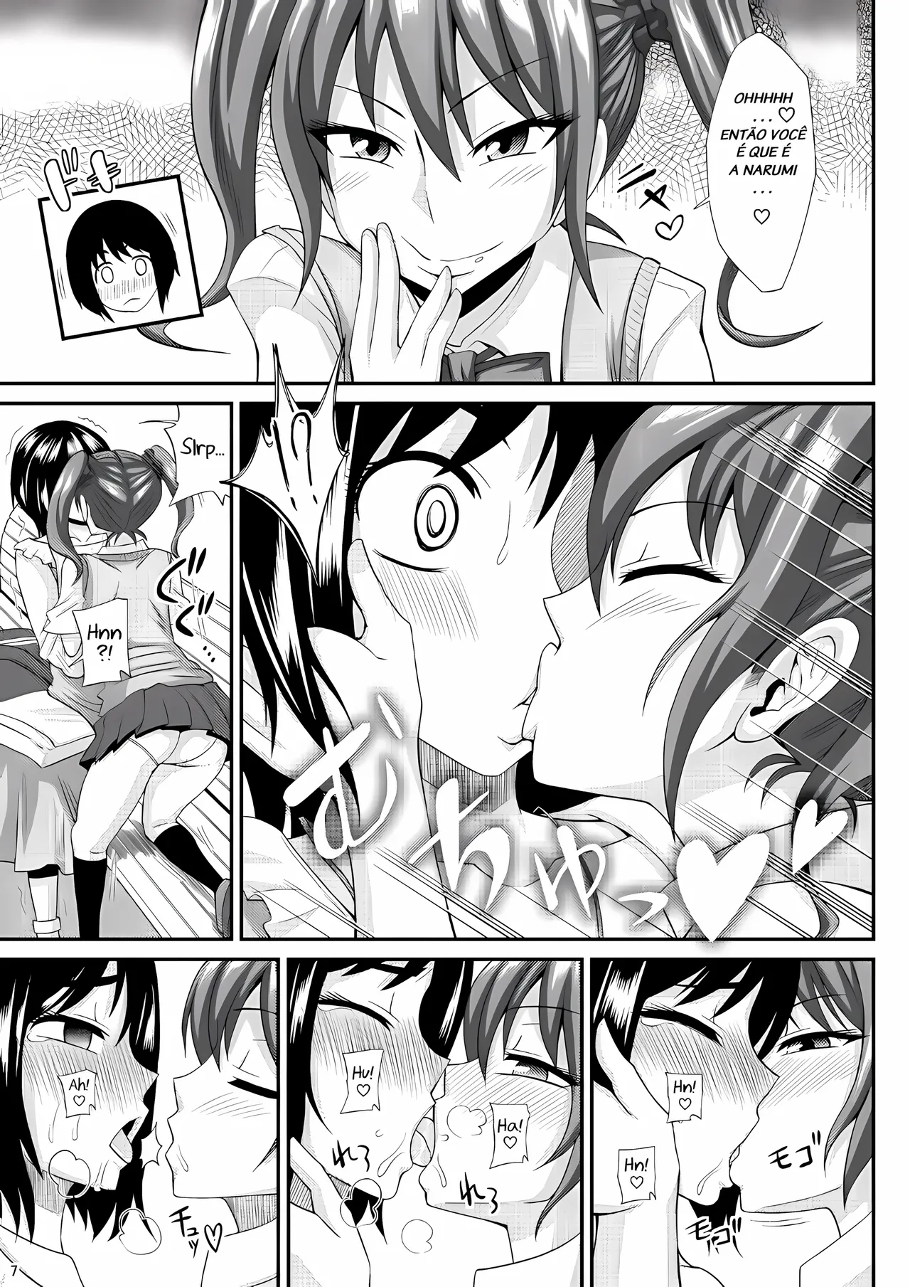 [Kurenai Yuuji] Futanari Musume ni Okasarechau! [Portuguese-BR] [Upscale] 图片编号 54