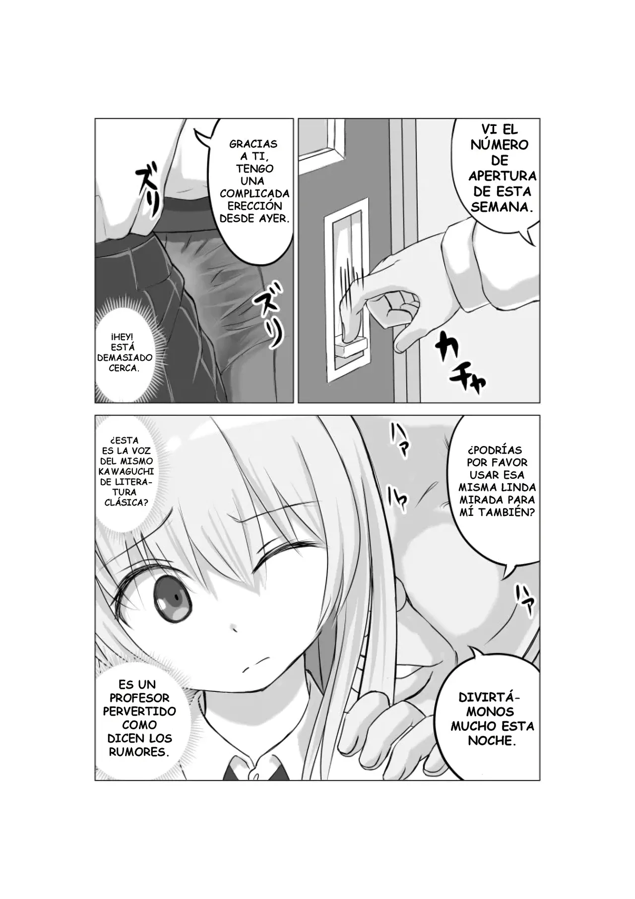 [Nuts Koumuten (Kurumi Nasu)] Osananajimi no Geneki Joshikousei Gravure Model ga Hentai Gerokimo Kyoushi ni Kudokareru Hanashi｜Una historia sobre una amiga de la infancia que es seducida por un sensei pervertido y abusador [Spanish] [Tratante] изображение № 9