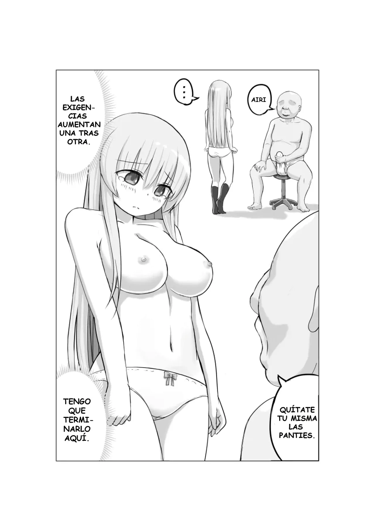 [Nuts Koumuten (Kurumi Nasu)] Osananajimi no Geneki Joshikousei Gravure Model ga Hentai Gerokimo Kyoushi ni Kudokareru Hanashi｜Una historia sobre una amiga de la infancia que es seducida por un sensei pervertido y abusador [Spanish] [Tratante] изображение № 17