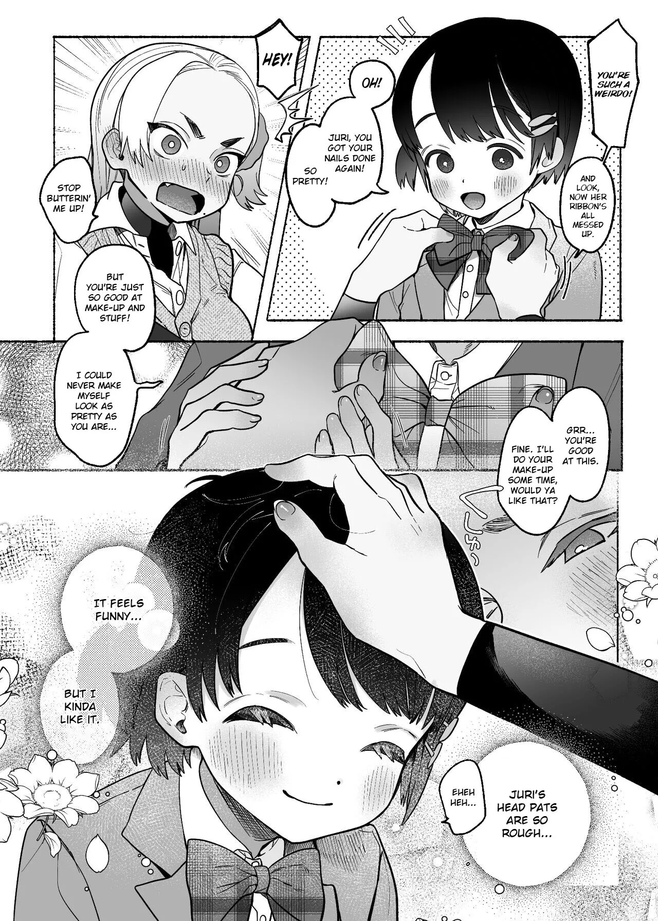 [Tama Land (Tama no Chichi)] Yuujou Retsujou Yuri Hatsujou | When Friendship Falls to Lesbian Lust [English]  [Digital] изображение № 7