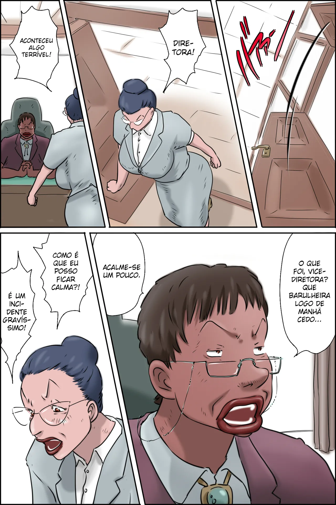 [zenmai kourogi] Sessão de Fotos de Reabilitação do Morishita-kun na Sala da Diretora [Português] изображение № 2