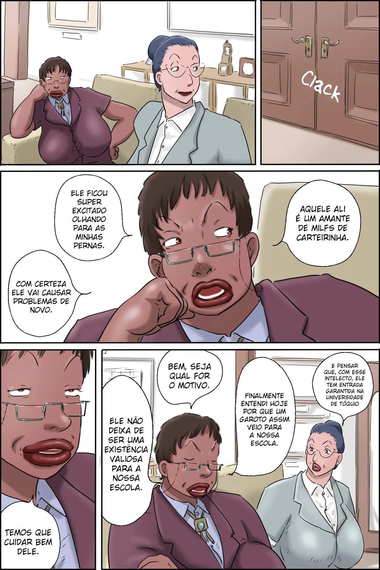 [zenmai kourogi] Sessão de Fotos de Reabilitação do Morishita-kun na Sala da Diretora [Português] изображение № 13