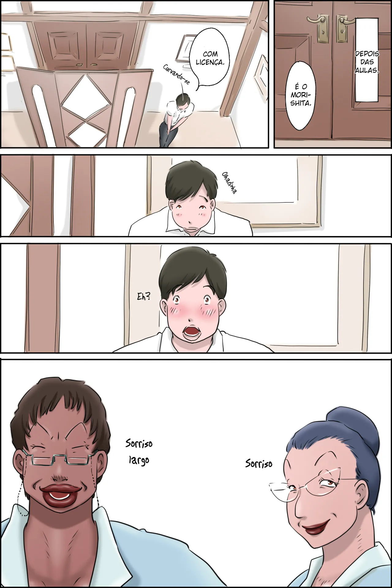 [zenmai kourogi] Sessão de Fotos de Reabilitação do Morishita-kun na Sala da Diretora [Português] изображение № 14