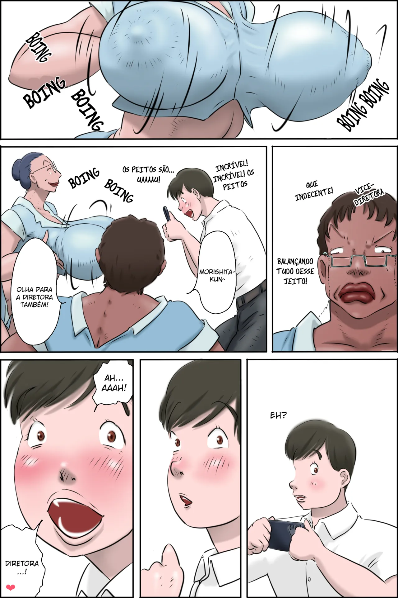 [zenmai kourogi] Sessão de Fotos de Reabilitação do Morishita-kun na Sala da Diretora [Português] изображение № 20