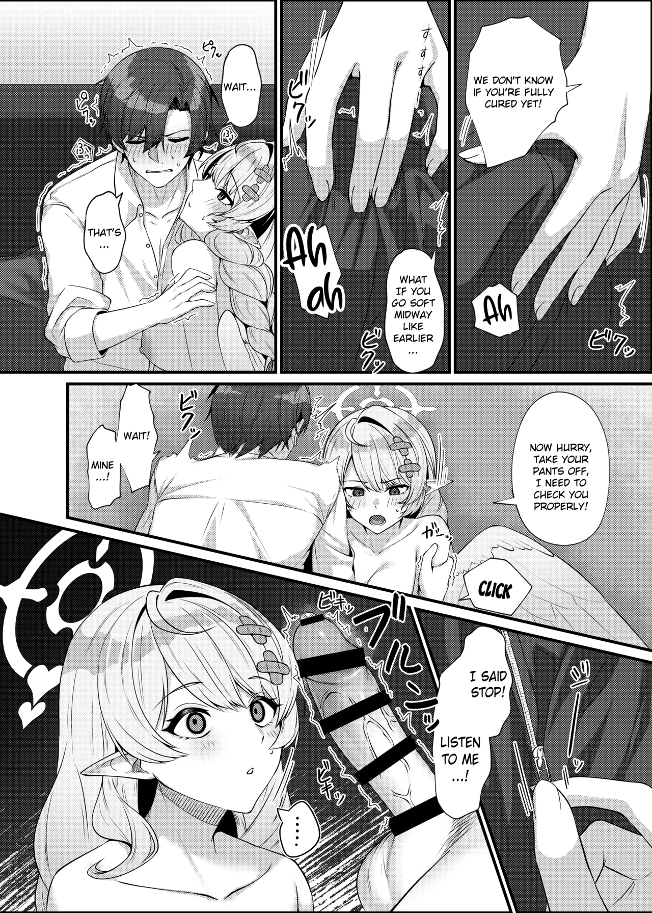 [Mendako Suizokukan (Oruka)] Sensei ni Kyuugo no Te o! || A Helping Hand for Sensei! (Blue Archive) [Digital] [English] [Literally Starving] image number 18