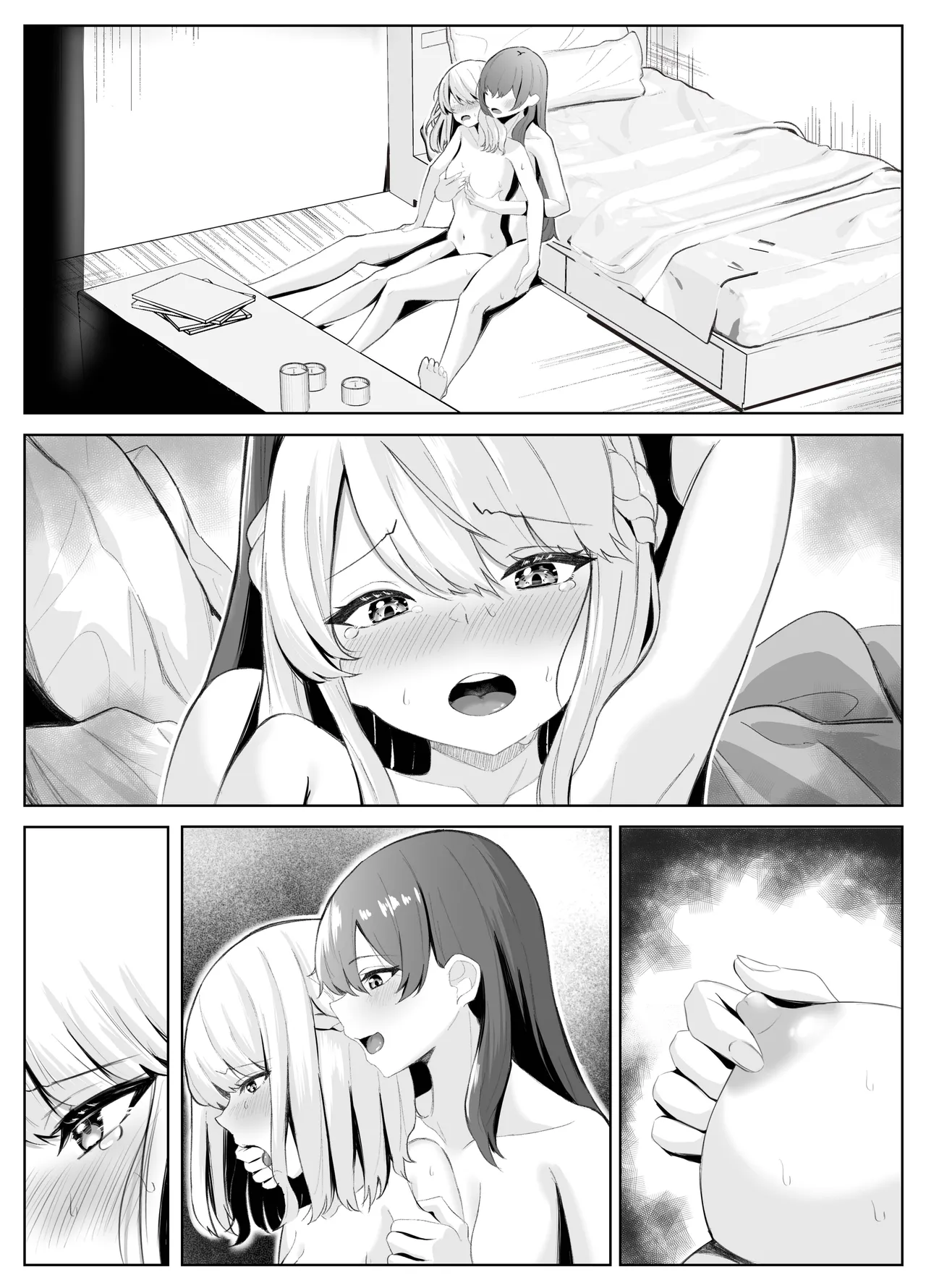 [Kuroshiba Suko] TS Onii-chan ga Futanari Imouto ni Mesuochi Saserareru Hanashi [English] [Kusanuu] 103eme image