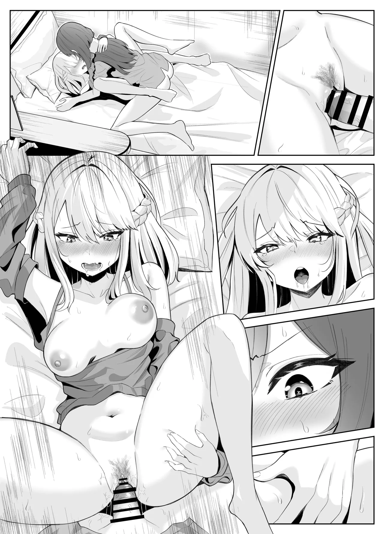 [Kuroshiba Suko] TS Onii-chan ga Futanari Imouto ni Mesuochi Saserareru Hanashi [English] [Kusanuu] 138eme image