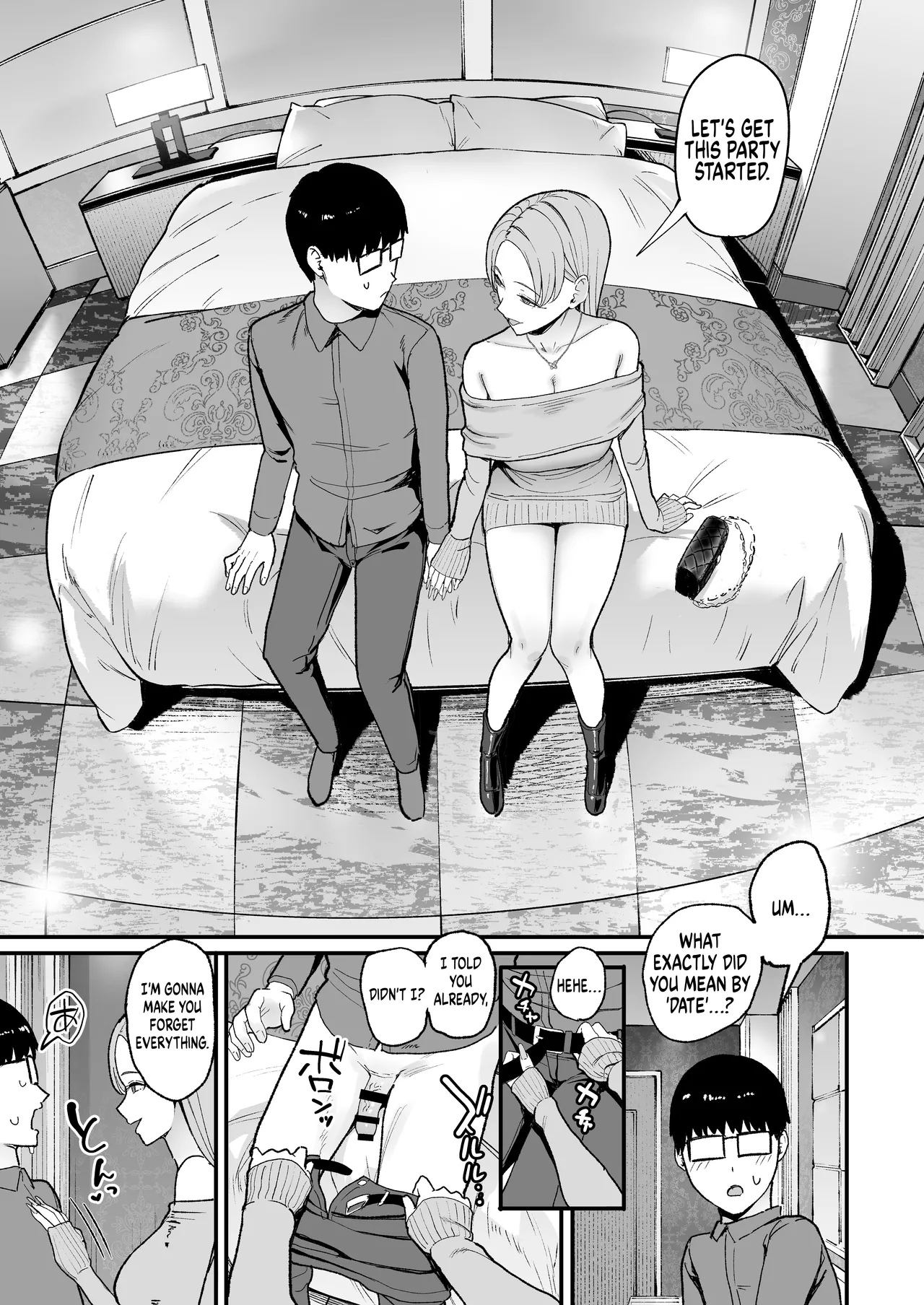 [Amagami Honpo (Manno)] Drop-in Gyaru Lets Me Use Her Pussy 5 [English] [Digital] numero di immagine  35