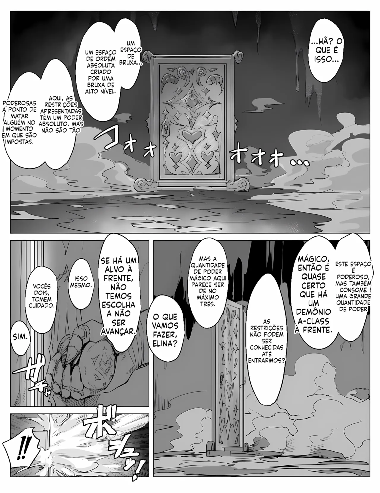 [Meshi Shinja] Saikyou Futanari Party ga Ero Dungeon ni Buzama Haiboku Suru Hanashi [Portuguese-BR] [Upscale] 13eme image