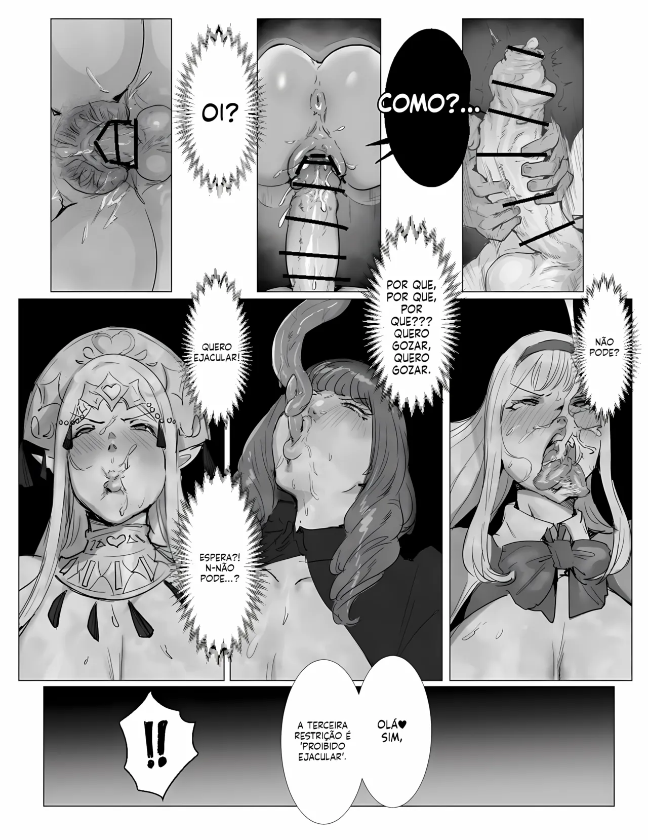 [Meshi Shinja] Saikyou Futanari Party ga Ero Dungeon ni Buzama Haiboku Suru Hanashi [Portuguese-BR] [Upscale] 26eme image