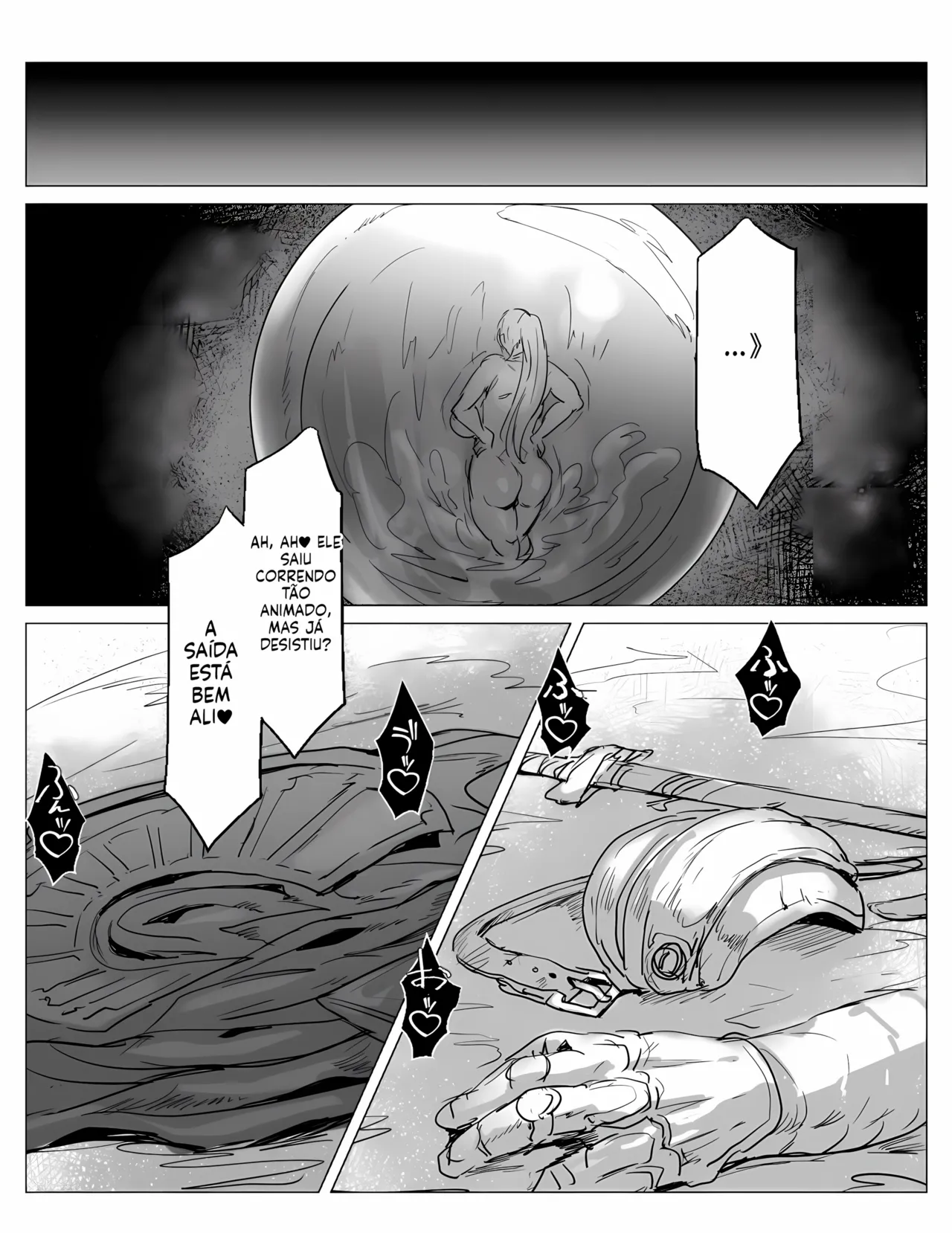 [Meshi Shinja] Saikyou Futanari Party ga Ero Dungeon ni Buzama Haiboku Suru Hanashi [Portuguese-BR] [Upscale] 29eme image