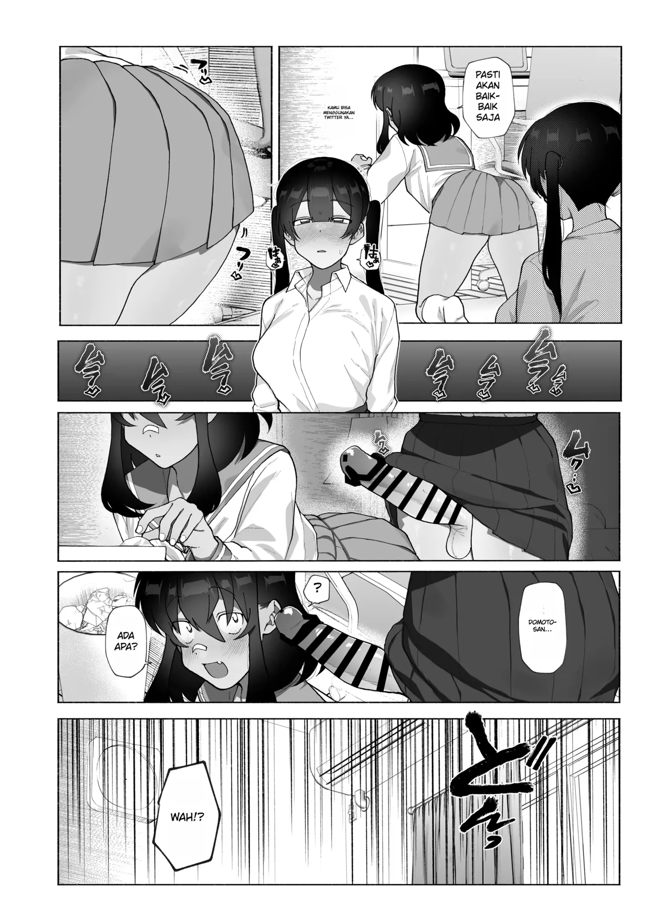 [Josou Bouzu Danshi Kenkyuujo (Yuzugaeru)] Futanari Kanojo no Hagemashikata. | Cara Menyemangati Pacar Futanari! [Indonesian] [Digital] 图片编号 13