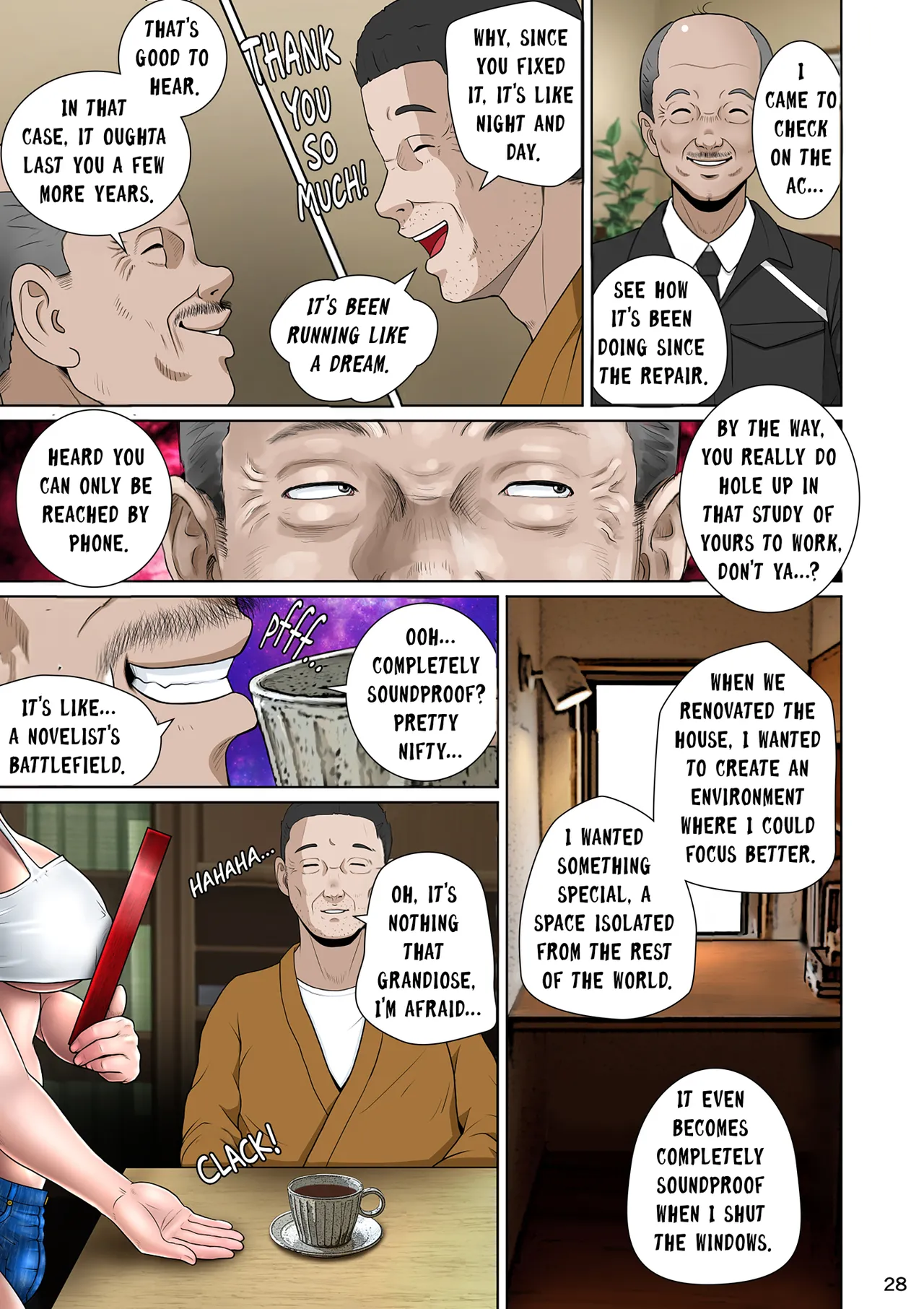 [NTR System (Nettori P-Tarou)] Niizuma Kanranseki Daiichi Seki | Seats To The Bride's Play - Front Row [English] image number 39