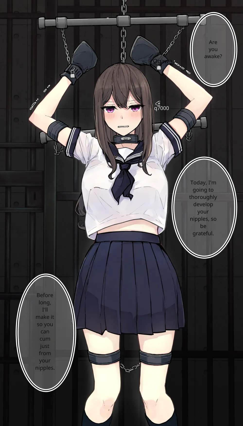 [Nanonan no Tei (Nanonanno)] JK Kuppuku Kousoku (Aikidou Shoujo ga Maketa Hi) #4 [English MTL] Bildnummer 16