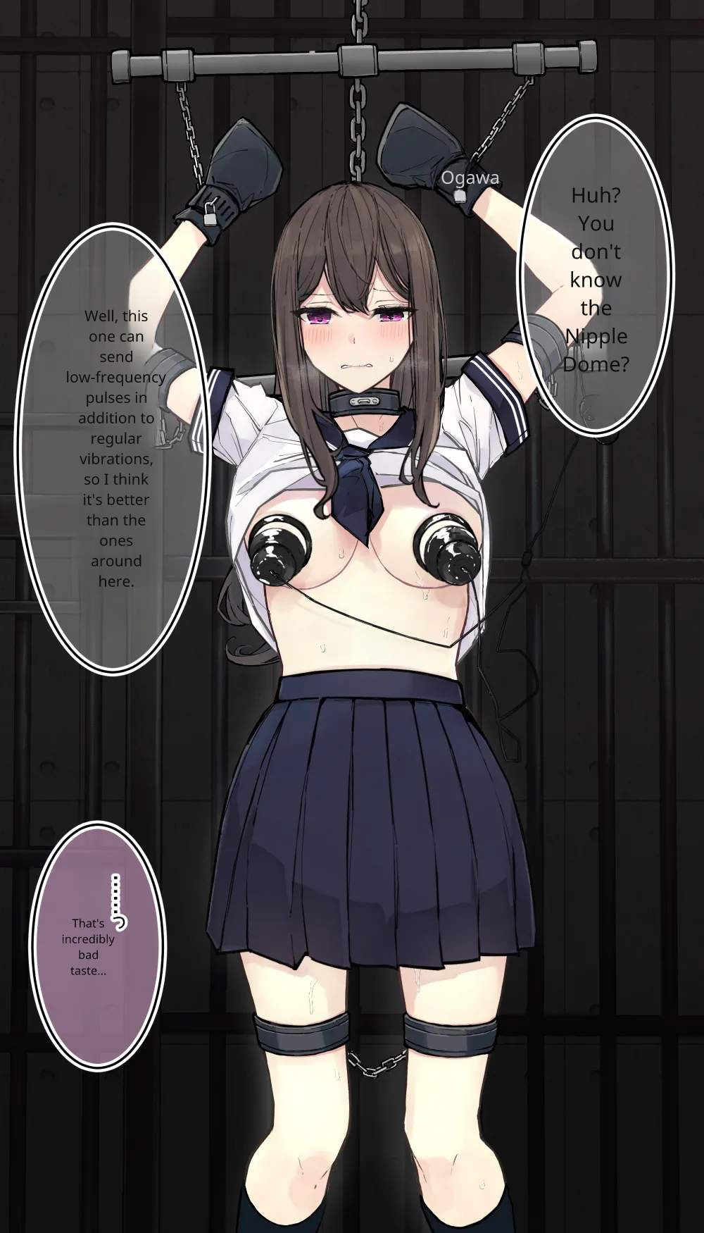 [Nanonan no Tei (Nanonanno)] JK Kuppuku Kousoku (Aikidou Shoujo ga Maketa Hi) #4 [English MTL] Bildnummer 24