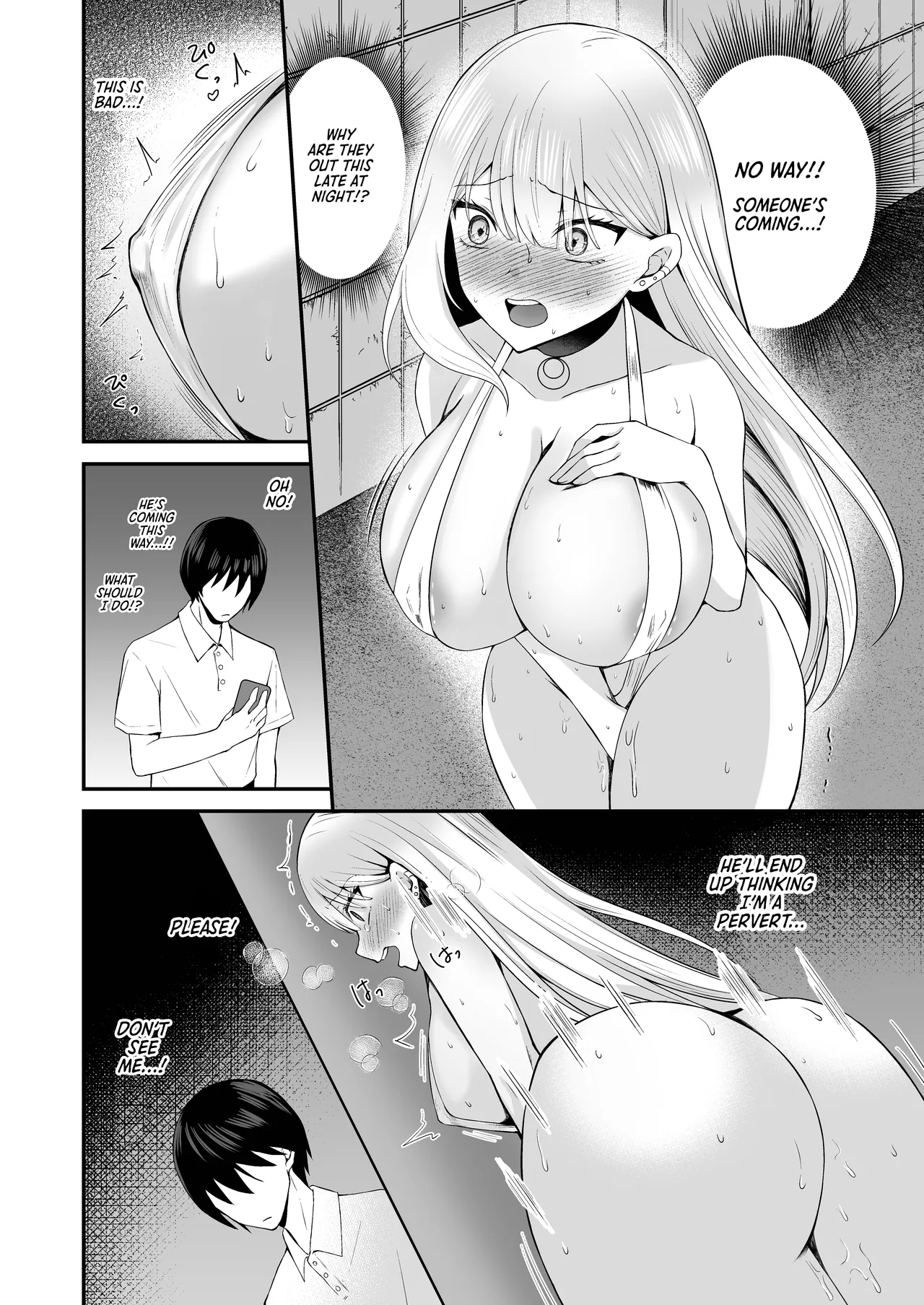 [Milacleberry (Natsume Mila)] Kinpatsu Gal ga Hadaka Douzen de Soto ni deru to... | If a Blonde Gyaru Were to Go Outside Almost Naked... [English] [Morally Bankrupt Wizard Translations] [Digital] numero di immagine  10