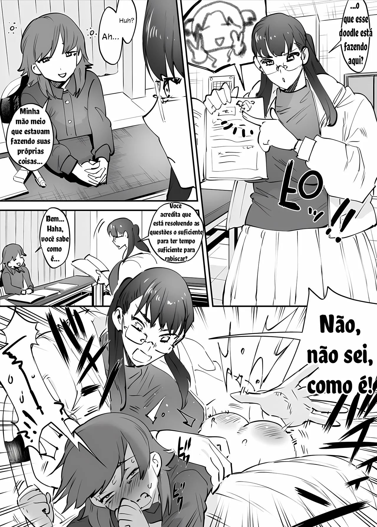 [Chimeda] Futanari Koushi, Zenbu Kuu [Portuguese-BR] [Upscale] 画像番号 10