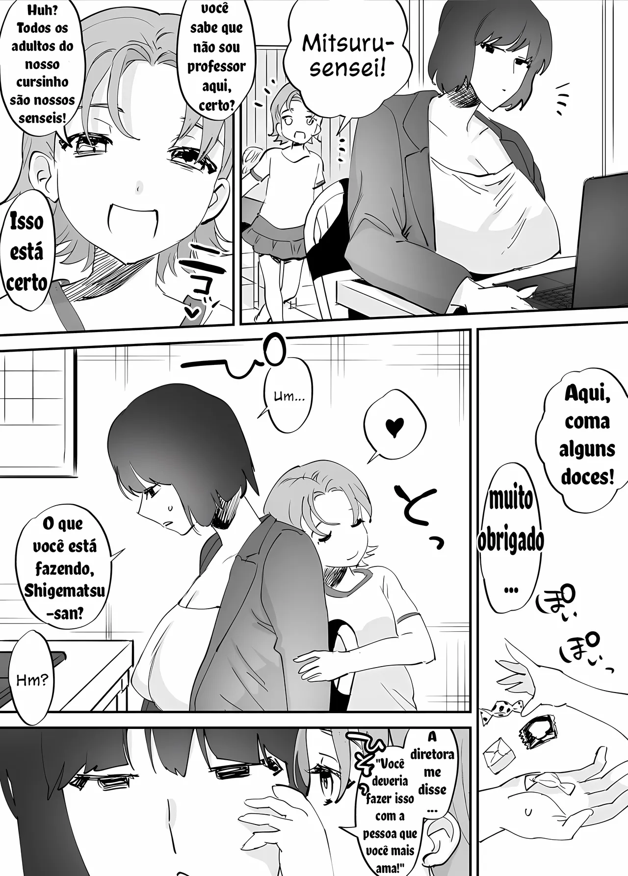 [Chimeda] Futanari Koushi, Zenbu Kuu [Portuguese-BR] [Upscale] 画像番号 22