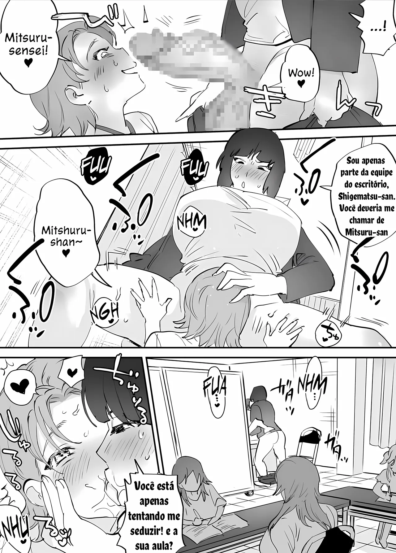 [Chimeda] Futanari Koushi, Zenbu Kuu [Portuguese-BR] [Upscale] 画像番号 23