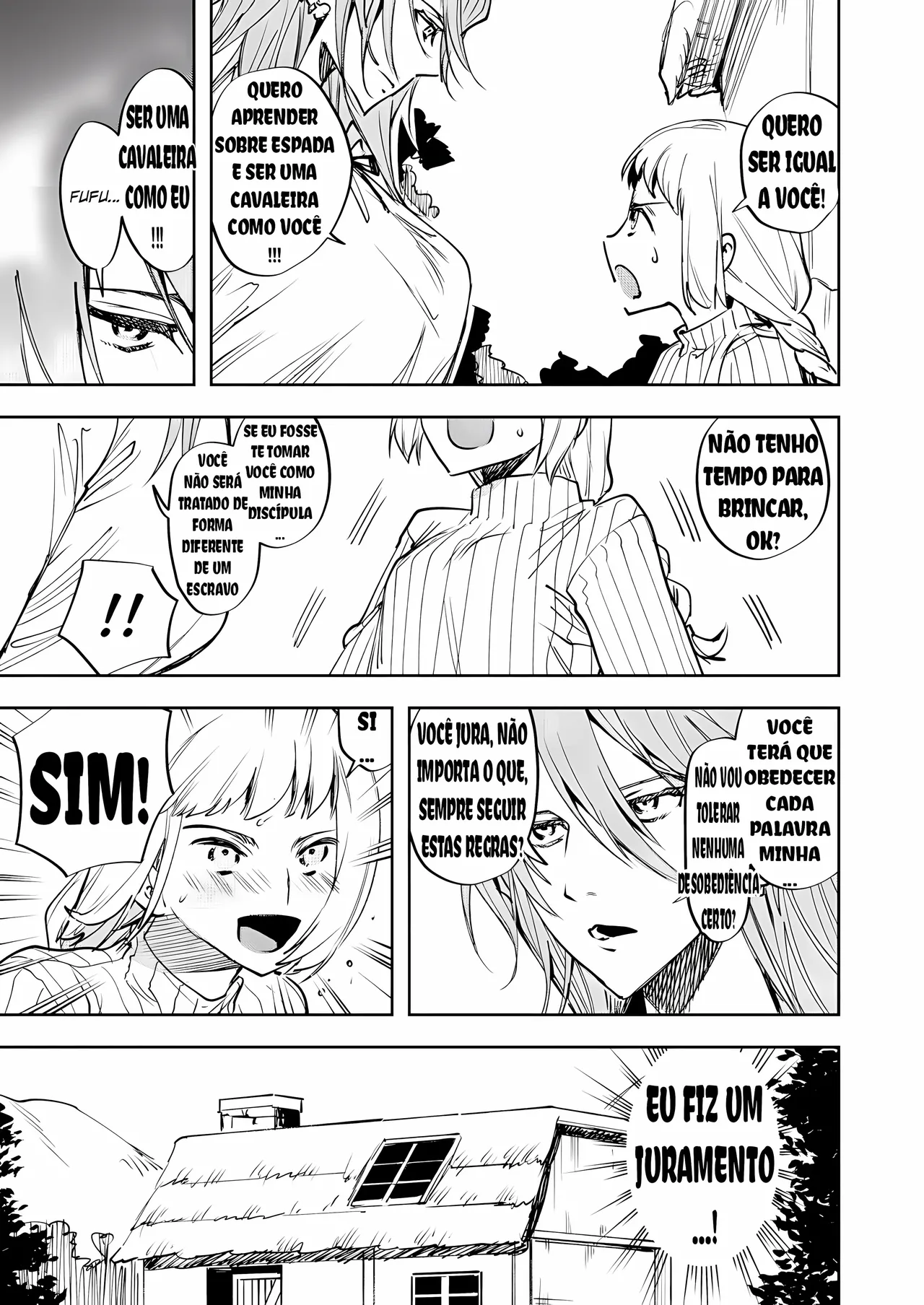 [Chimeda] Omae wa Watashi no Chinpo ni wa Katenai Shikashi Watashi no Chinpo Igai no Subete ni Kateru [Portuguese-BR] [Upscale] 画像番号 6