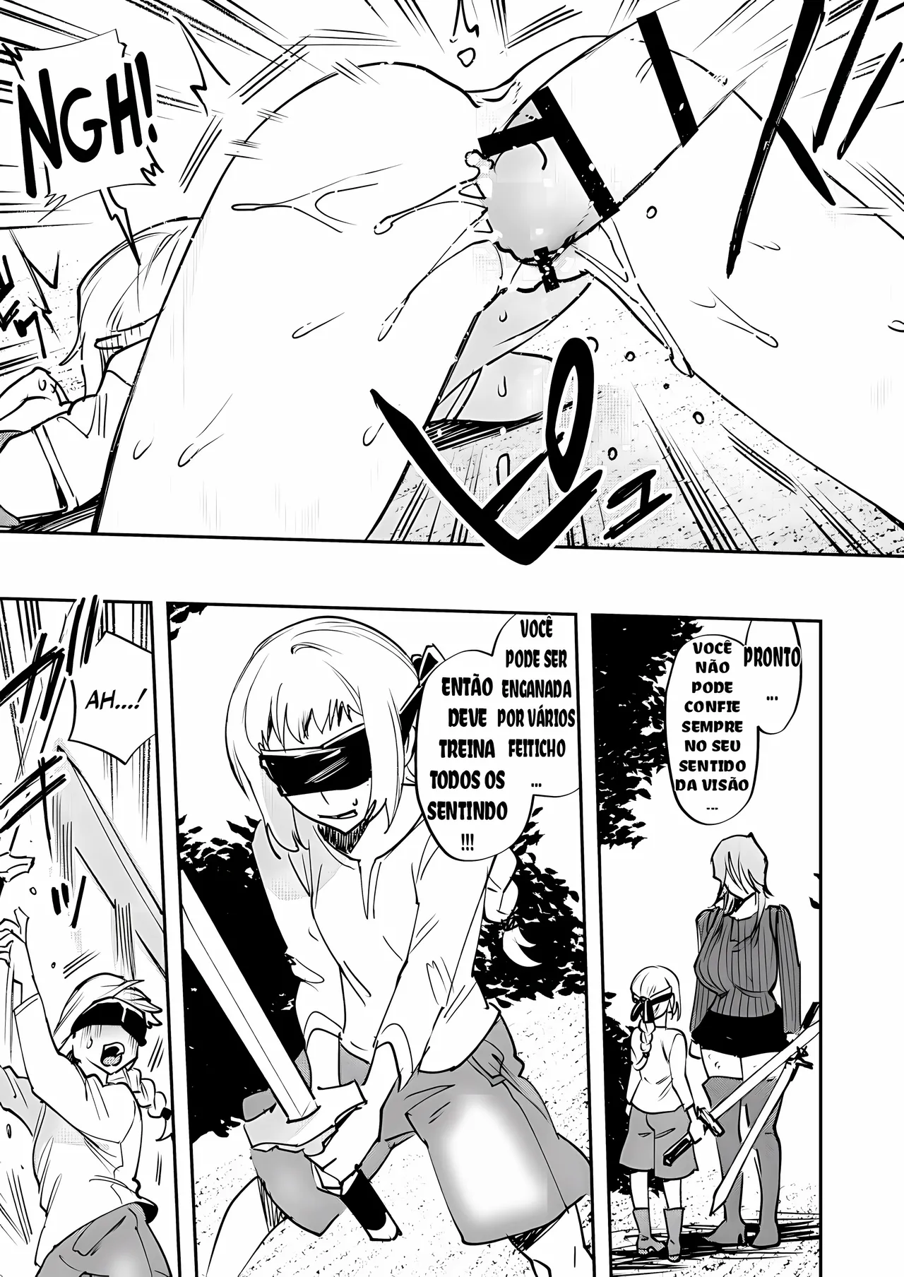 [Chimeda] Omae wa Watashi no Chinpo ni wa Katenai Shikashi Watashi no Chinpo Igai no Subete ni Kateru [Portuguese-BR] [Upscale] 画像番号 12