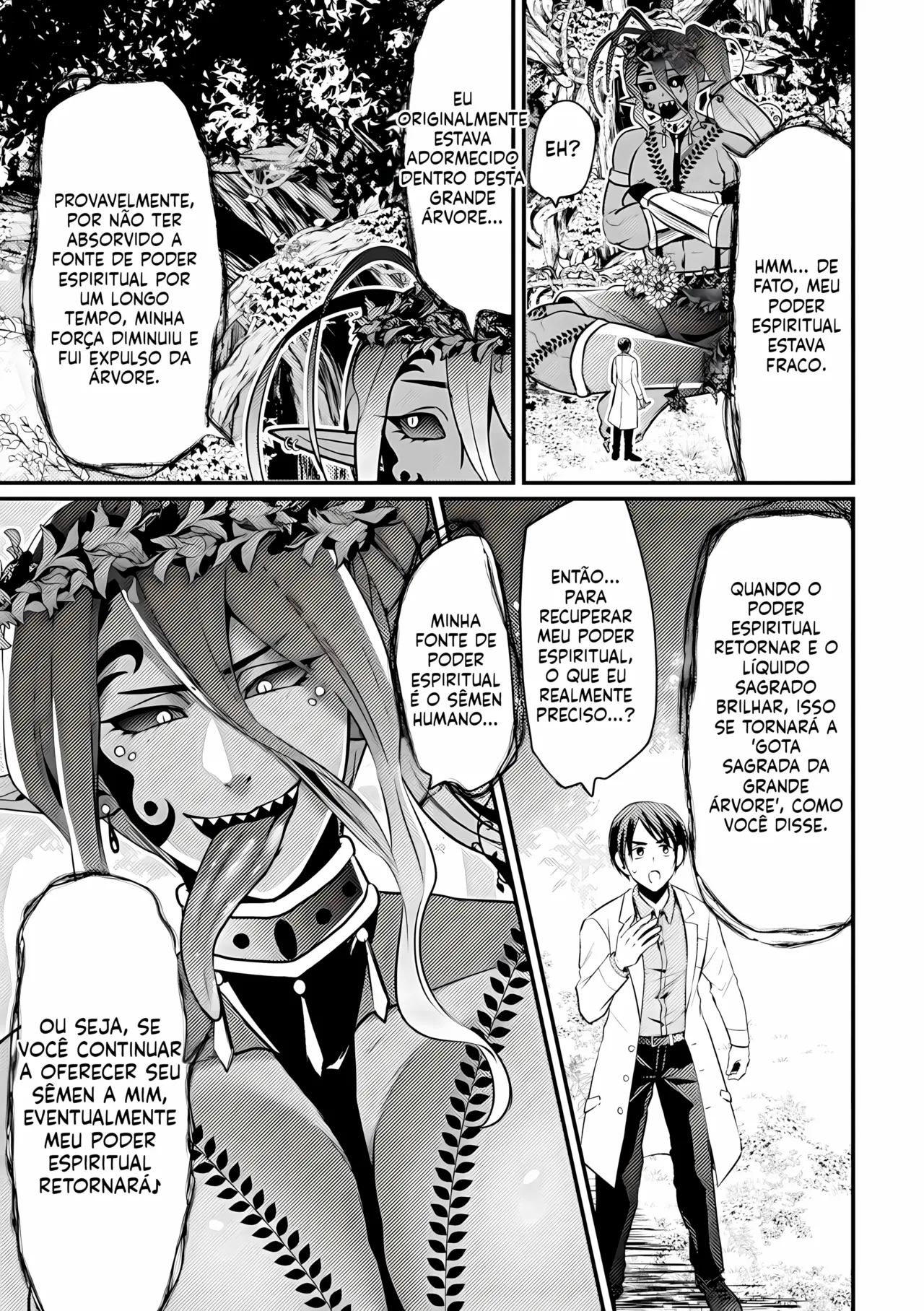 [Niwahani] Kyo Seirei no Seinaru Shizuk [Portuguese-BR] [Upscale] Bildnummer 24