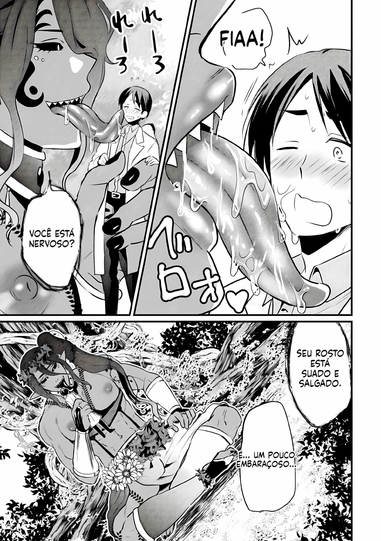 [Niwahani] Kyo Seirei no Seinaru Shizuk [Portuguese-BR] [Upscale] Bildnummer 28