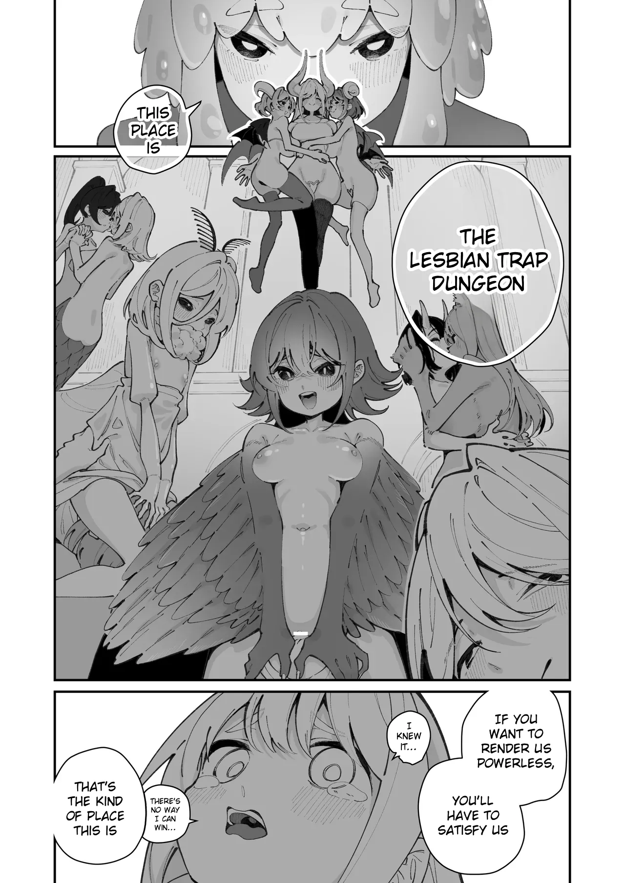 [Greenhouse-grown Mochi (Shiratama Mochi)] Lesbian Trap Dungeon numero di immagine  15