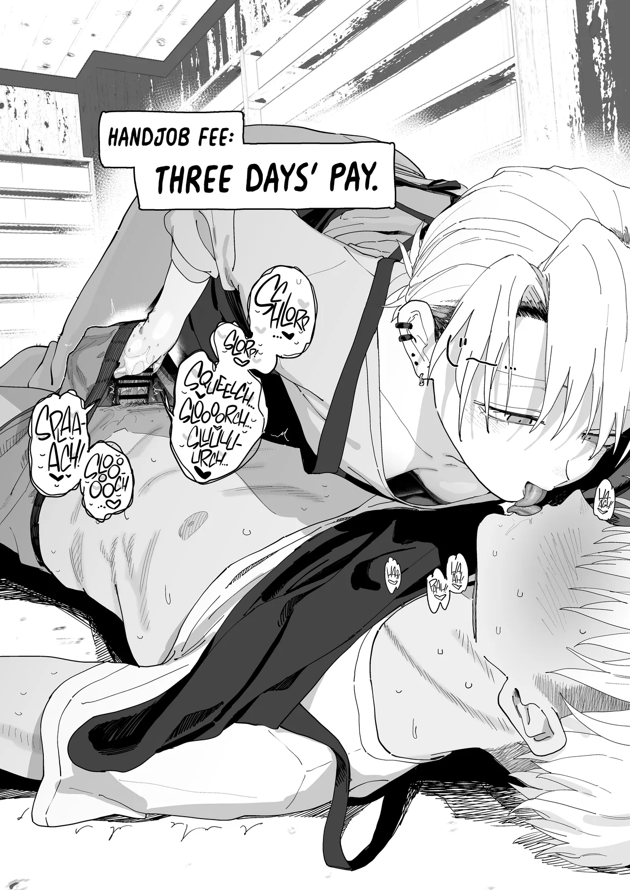 [Denki Neko (Toku)] Dekaketsu PowerHara Tenchou ni Shiboraretai! | I Want My Thick, Power-tripping Manager to Wring Me Dry! [English] [Suizokukan] [Digital] Bildnummer 21