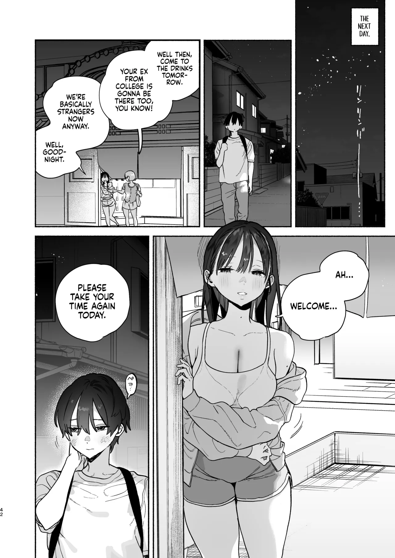 [Yuzuya (Yuzuha)] Sentou no Onee-san to Majiwaru, 4-kakan no Natsu | Four Days of Summer With The Bathhouse Lady [English] [gotbored] [Digital] Bildnummer 41