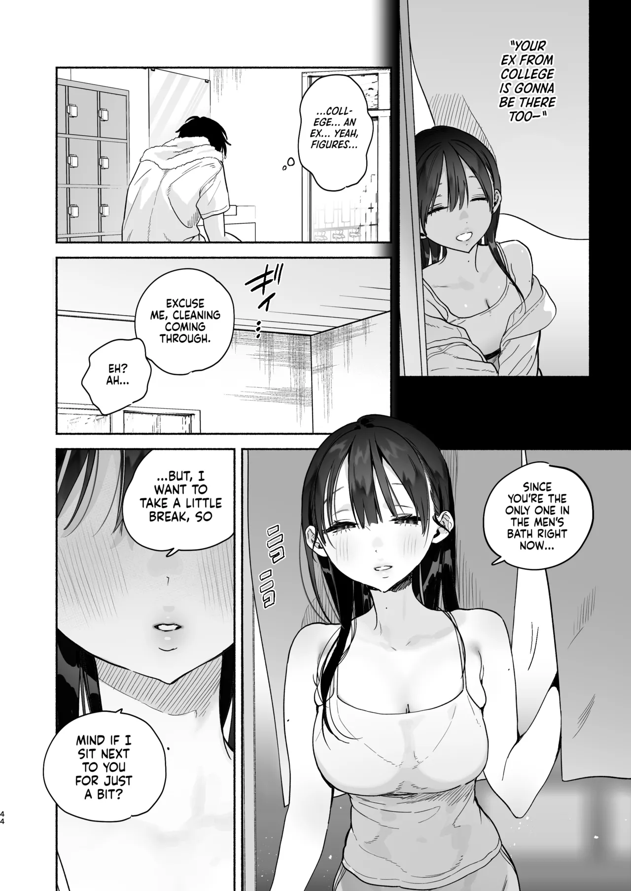 [Yuzuya (Yuzuha)] Sentou no Onee-san to Majiwaru, 4-kakan no Natsu | Four Days of Summer With The Bathhouse Lady [English] [gotbored] [Digital] Bildnummer 43