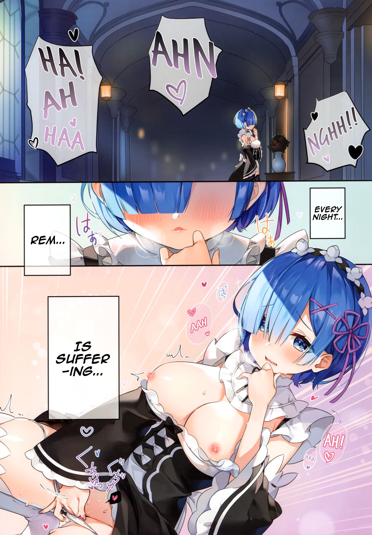 (AC2) [Hachigo (Ayamy)] Rem wa Kyou Zettai Yaritai! | Rem definitely wants to do it today! (Re:Zero kara Hajimeru Isekai Seikatsu) [English] [Betty's TL] 图片编号 2