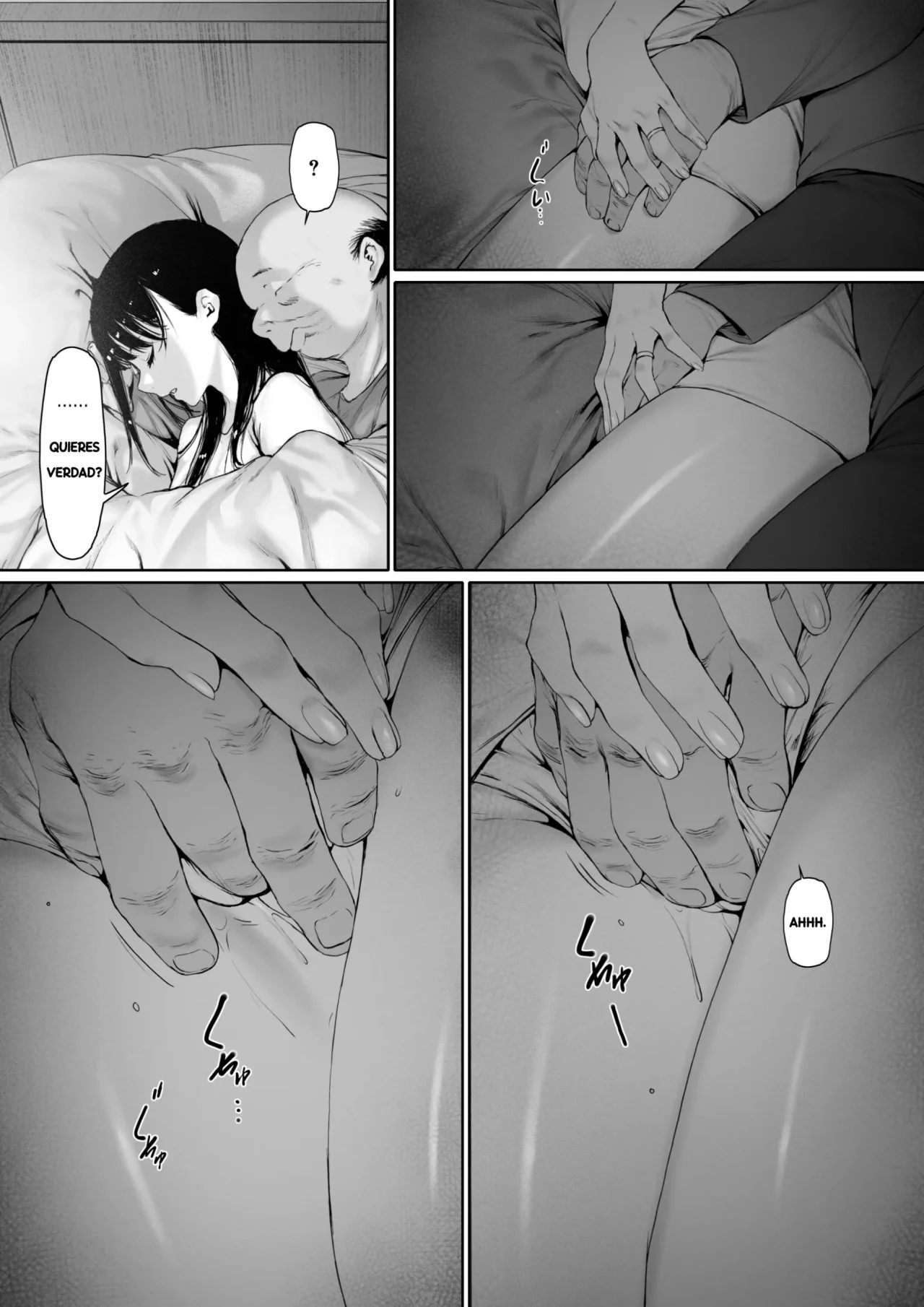 [Morita Shiki] Gifu To Doukyou Suru Ni Natta Shiawase Na Shinkon Seikatsu O Okuro Hazu Datta No Ni 3｜Se Suponía que Yo Vivía la Feliz Vida de Recién Casada, Pero Terminé... Siendo Violada por mi Suegro. 3 [Spanish] [Digital] 이미지 번호 8