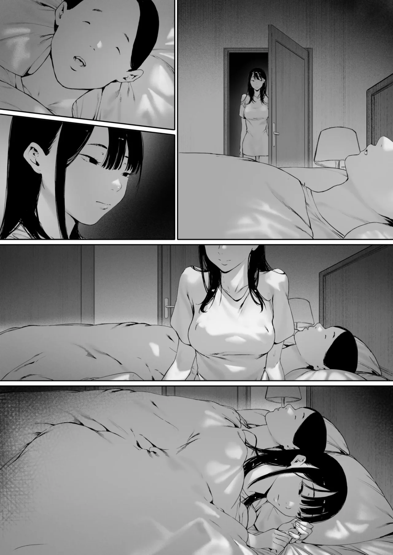 [Morita Shiki] Gifu To Doukyou Suru Ni Natta Shiawase Na Shinkon Seikatsu O Okuro Hazu Datta No Ni 3｜Se Suponía que Yo Vivía la Feliz Vida de Recién Casada, Pero Terminé... Siendo Violada por mi Suegro. 3 [Spanish] [Digital] 이미지 번호 43