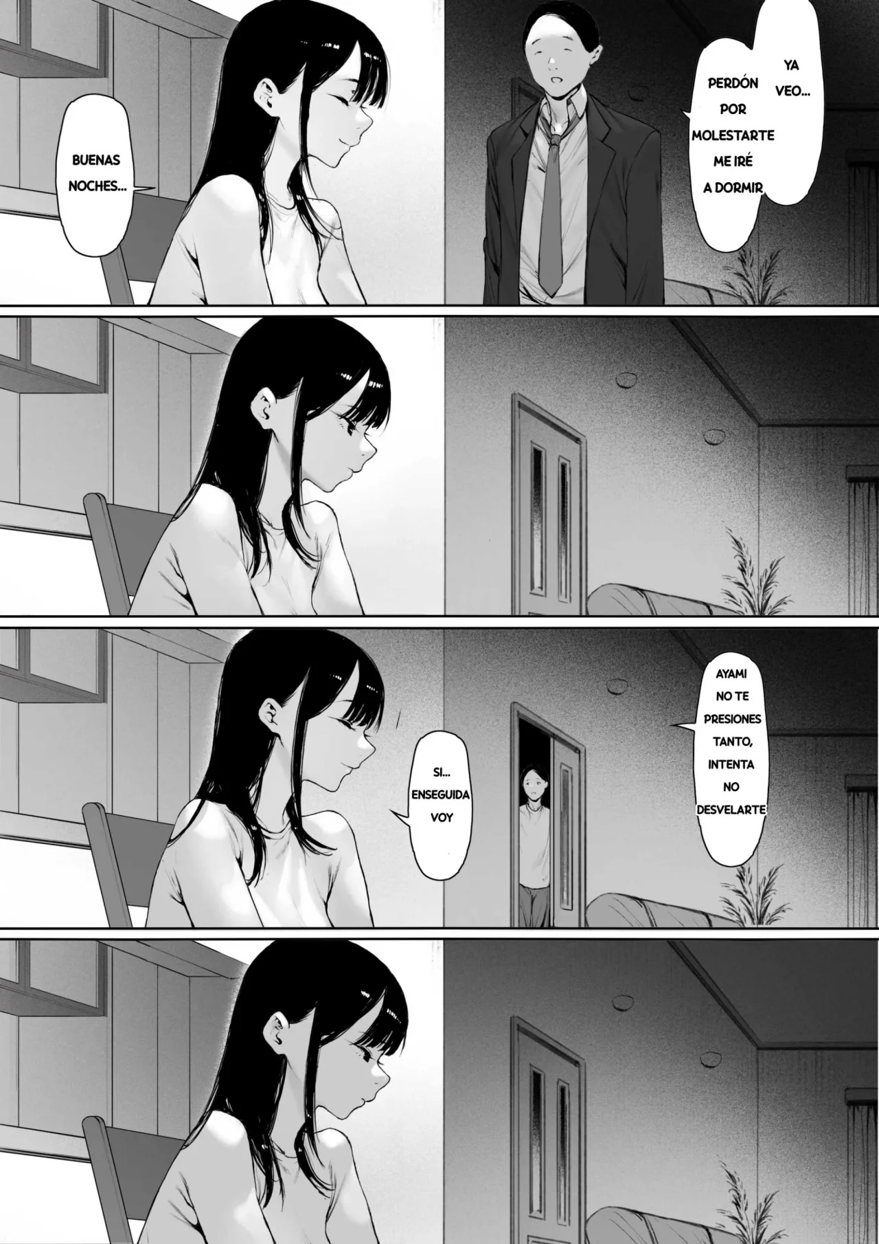 [Morita Shiki] Gifu To Doukyou Suru Ni Natta Shiawase Na Shinkon Seikatsu O Okuro Hazu Datta No Ni 3｜Se Suponía que Yo Vivía la Feliz Vida de Recién Casada, Pero Terminé... Siendo Violada por mi Suegro. 3 [Spanish] [Digital] 이미지 번호 45