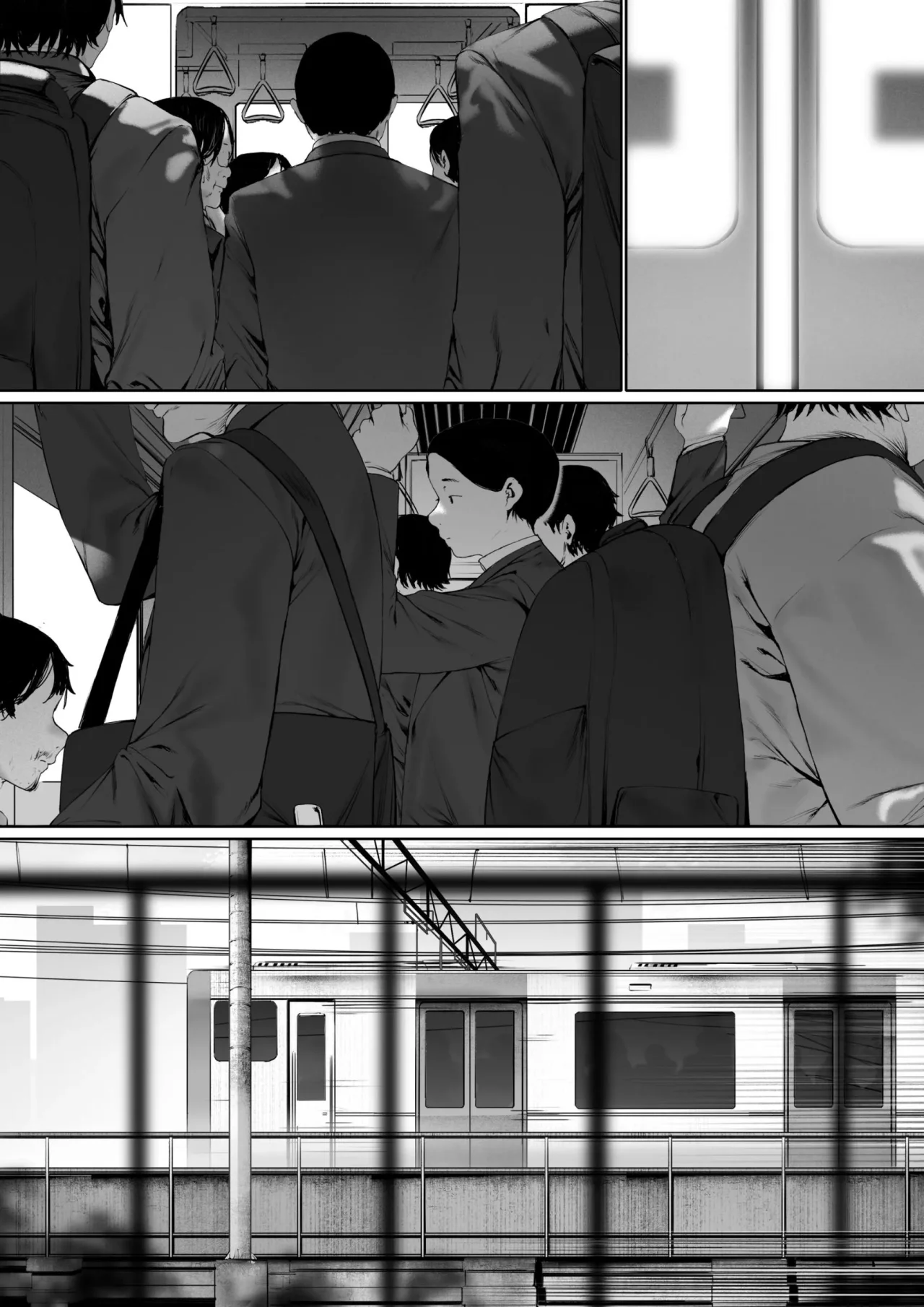 [Morita Shiki] Gifu To Doukyou Suru Ni Natta Shiawase Na Shinkon Seikatsu O Okuro Hazu Datta No Ni 3｜Se Suponía que Yo Vivía la Feliz Vida de Recién Casada, Pero Terminé... Siendo Violada por mi Suegro. 3 [Spanish] [Digital] 이미지 번호 51