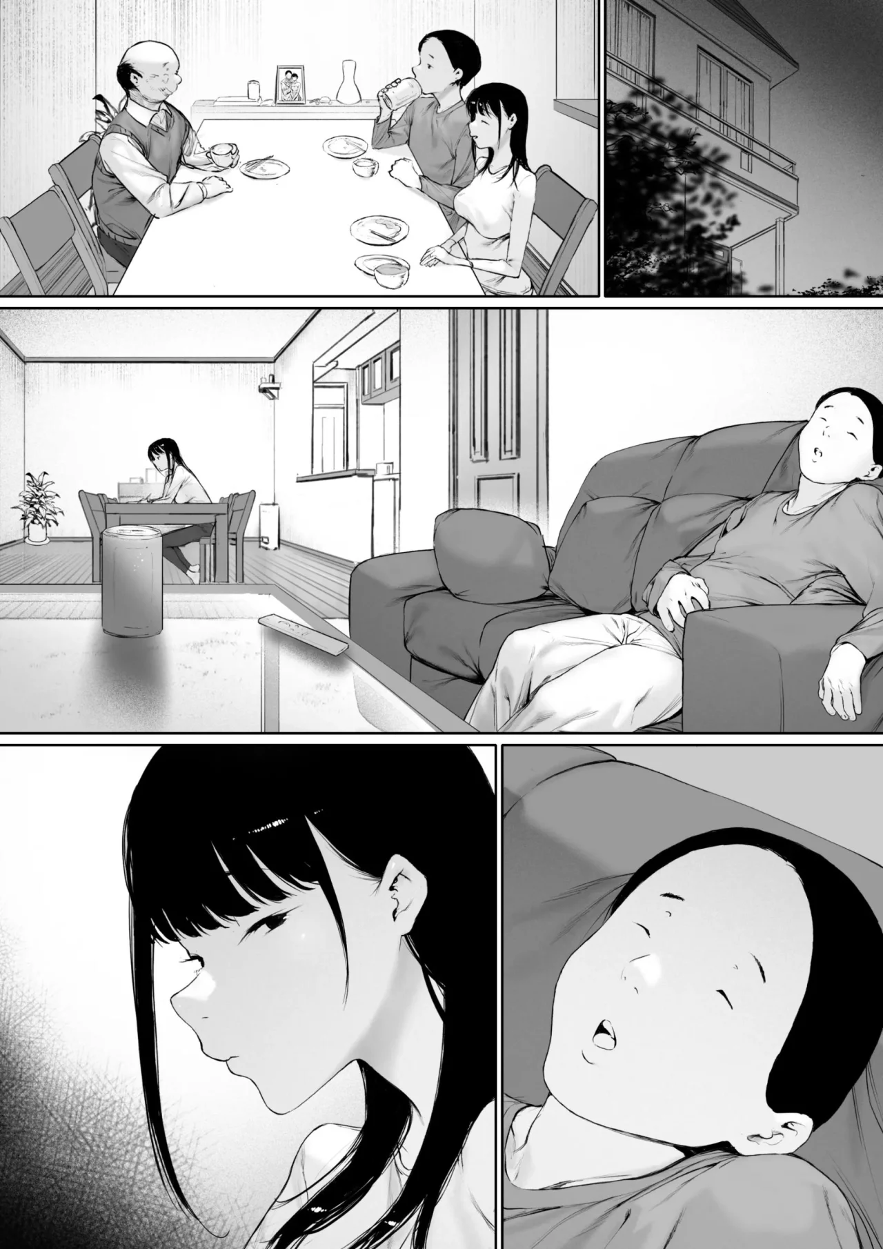 [Morita Shiki] Gifu To Doukyou Suru Ni Natta Shiawase Na Shinkon Seikatsu O Okuro Hazu Datta No Ni 3｜Se Suponía que Yo Vivía la Feliz Vida de Recién Casada, Pero Terminé... Siendo Violada por mi Suegro. 3 [Spanish] [Digital] 이미지 번호 67