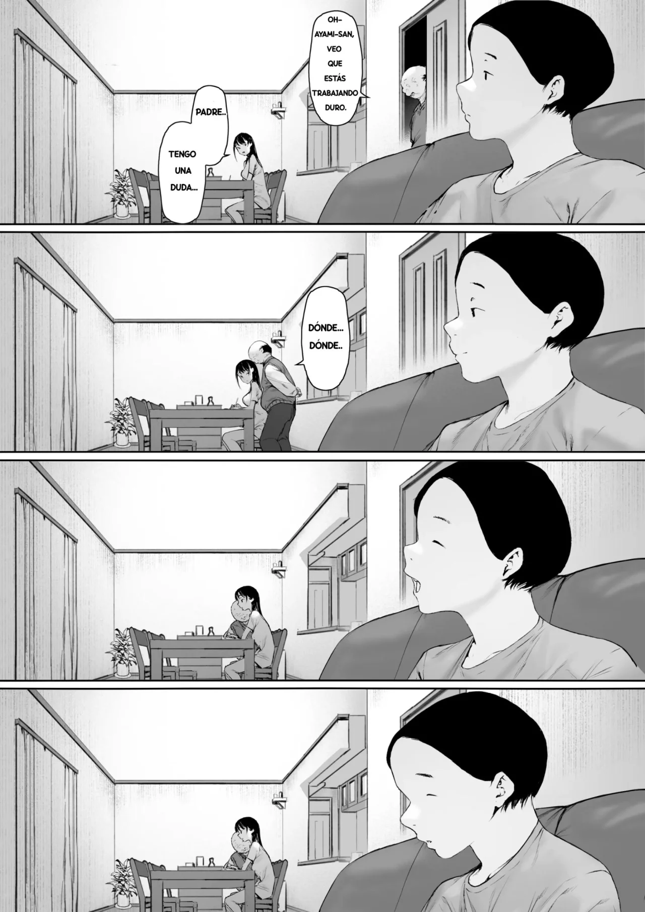 [Morita Shiki] Gifu To Doukyou Suru Ni Natta Shiawase Na Shinkon Seikatsu O Okuro Hazu Datta No Ni 3｜Se Suponía que Yo Vivía la Feliz Vida de Recién Casada, Pero Terminé... Siendo Violada por mi Suegro. 3 [Spanish] [Digital] 이미지 번호 78