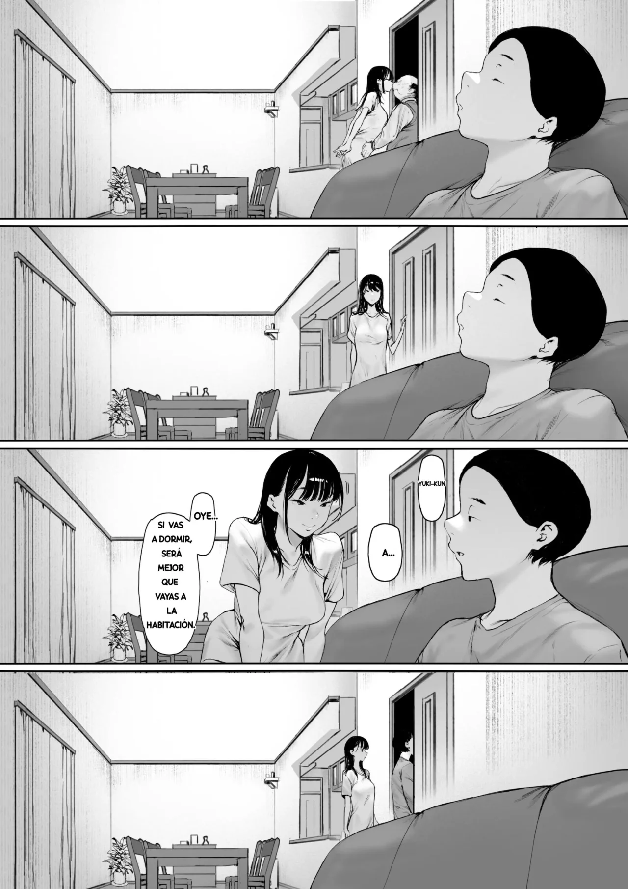 [Morita Shiki] Gifu To Doukyou Suru Ni Natta Shiawase Na Shinkon Seikatsu O Okuro Hazu Datta No Ni 3｜Se Suponía que Yo Vivía la Feliz Vida de Recién Casada, Pero Terminé... Siendo Violada por mi Suegro. 3 [Spanish] [Digital] 이미지 번호 83