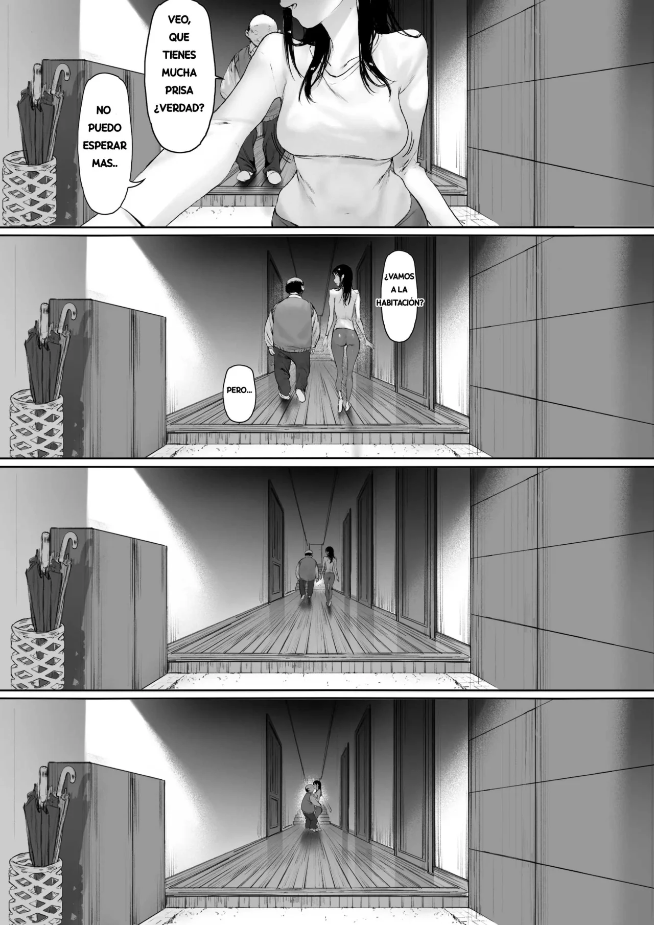 [Morita Shiki] Gifu To Doukyou Suru Ni Natta Shiawase Na Shinkon Seikatsu O Okuro Hazu Datta No Ni 3｜Se Suponía que Yo Vivía la Feliz Vida de Recién Casada, Pero Terminé... Siendo Violada por mi Suegro. 3 [Spanish] [Digital] 이미지 번호 92