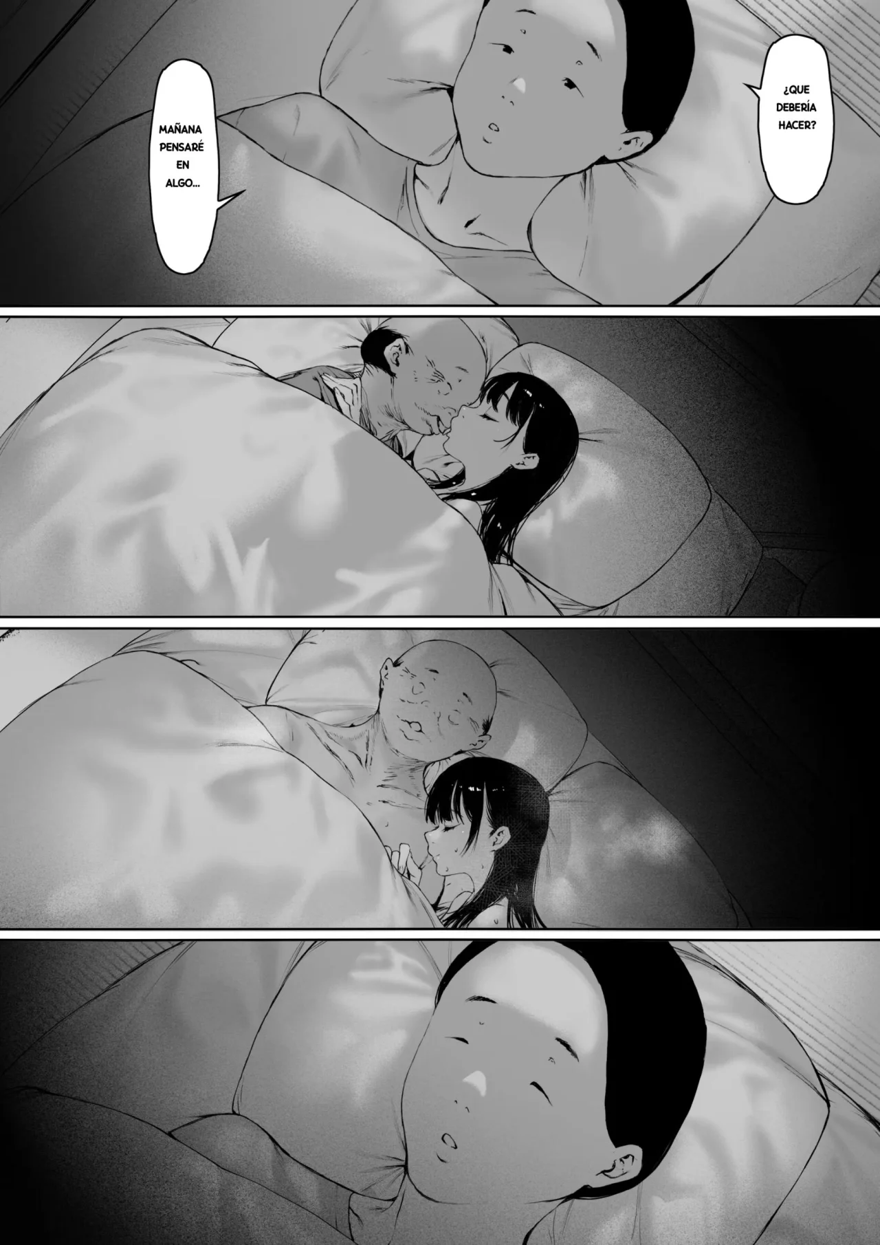 [Morita Shiki] Gifu To Doukyou Suru Ni Natta Shiawase Na Shinkon Seikatsu O Okuro Hazu Datta No Ni 3｜Se Suponía que Yo Vivía la Feliz Vida de Recién Casada, Pero Terminé... Siendo Violada por mi Suegro. 3 [Spanish] [Digital] 이미지 번호 111