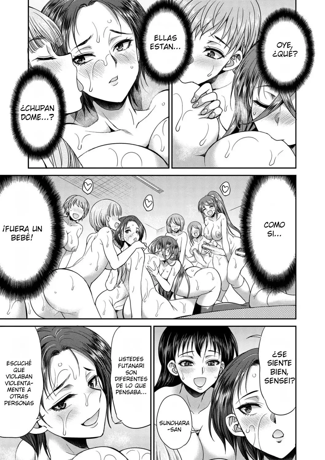 [Gekka Kaguya] Futanari Joshi Kousei wa Ryoubo-san to...2,3,3.5 [Spanish][EbisuTraslade] image number 37