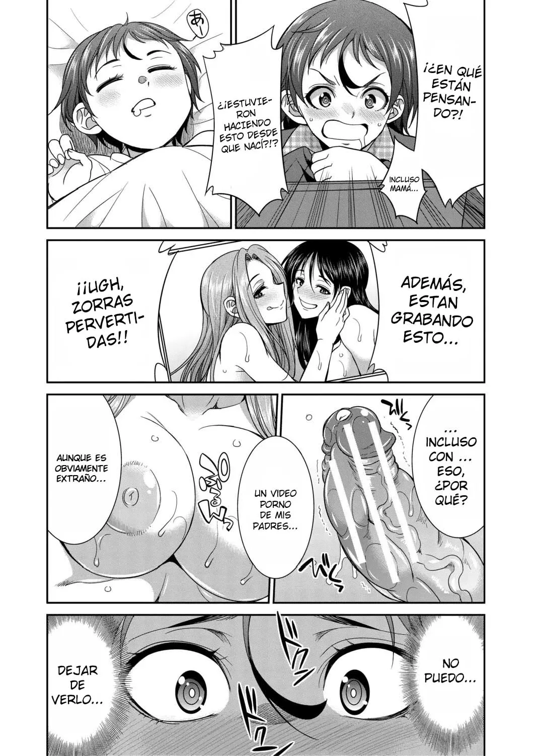 [Gekka Kaguya] Futanari Joshi Kousei wa Ryoubo-san to...2,3,3.5 [Spanish][EbisuTraslade] image number 116
