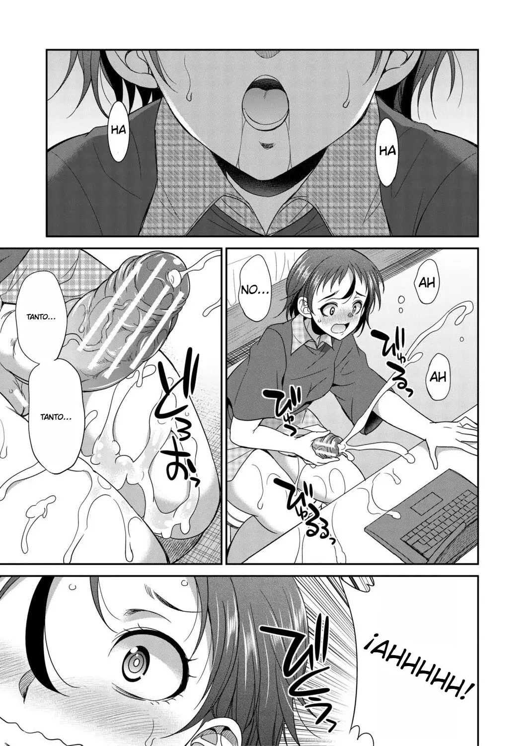 [Gekka Kaguya] Futanari Joshi Kousei wa Ryoubo-san to...2,3,3.5 [Spanish][EbisuTraslade] image number 126